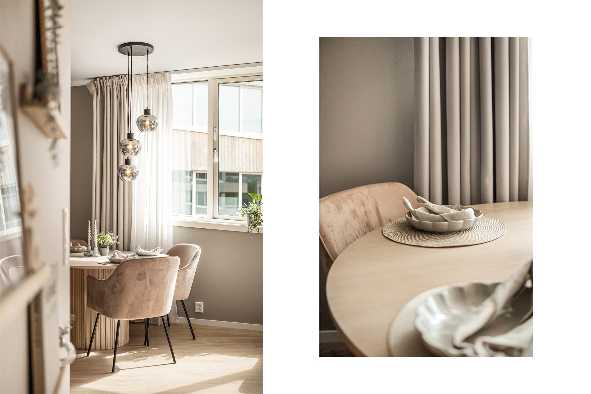 God takhøyde i stue/kjøkken på 2,54 meter.