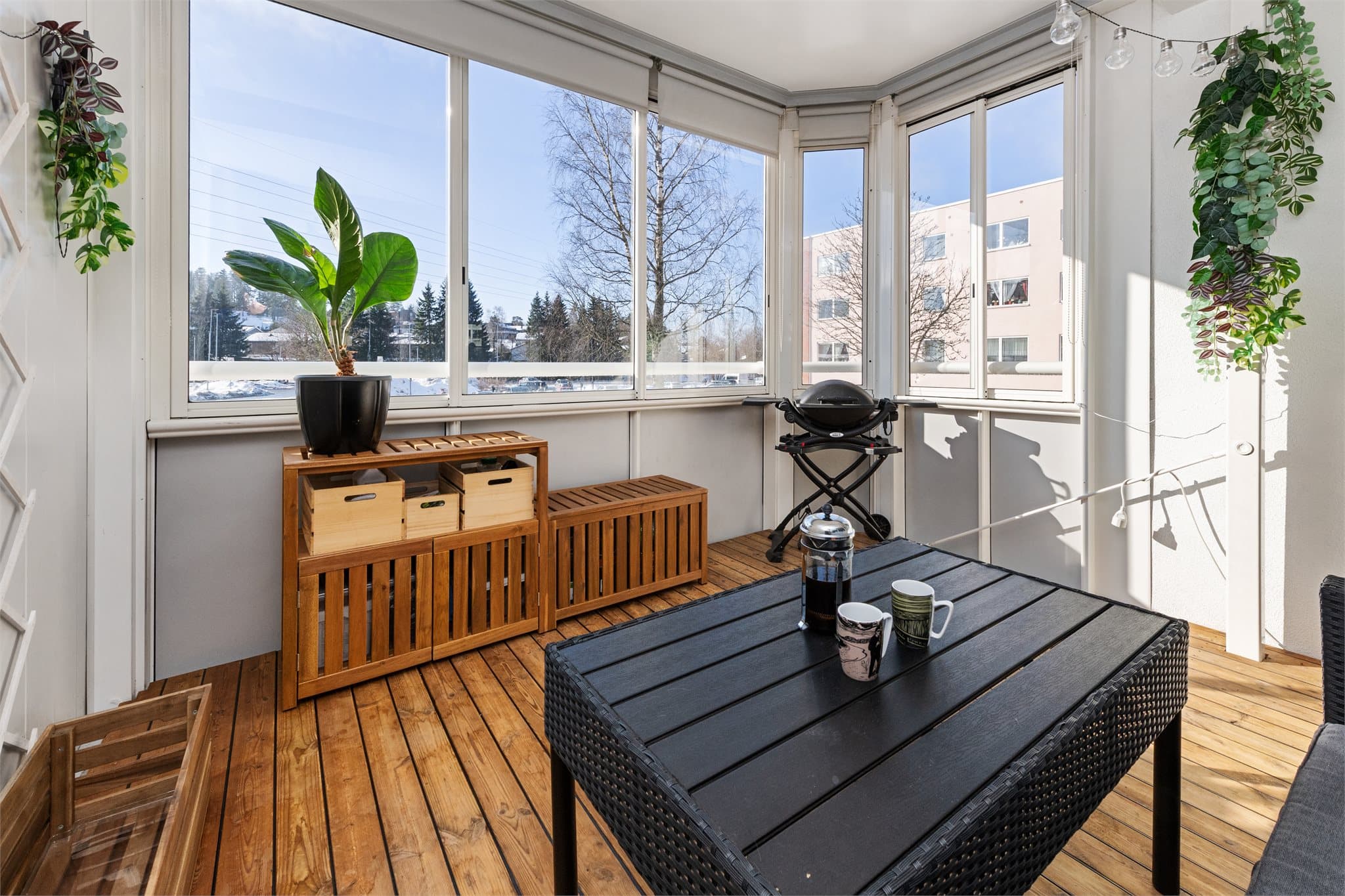 Hyggelig og åpent utsyn uten gjenboere