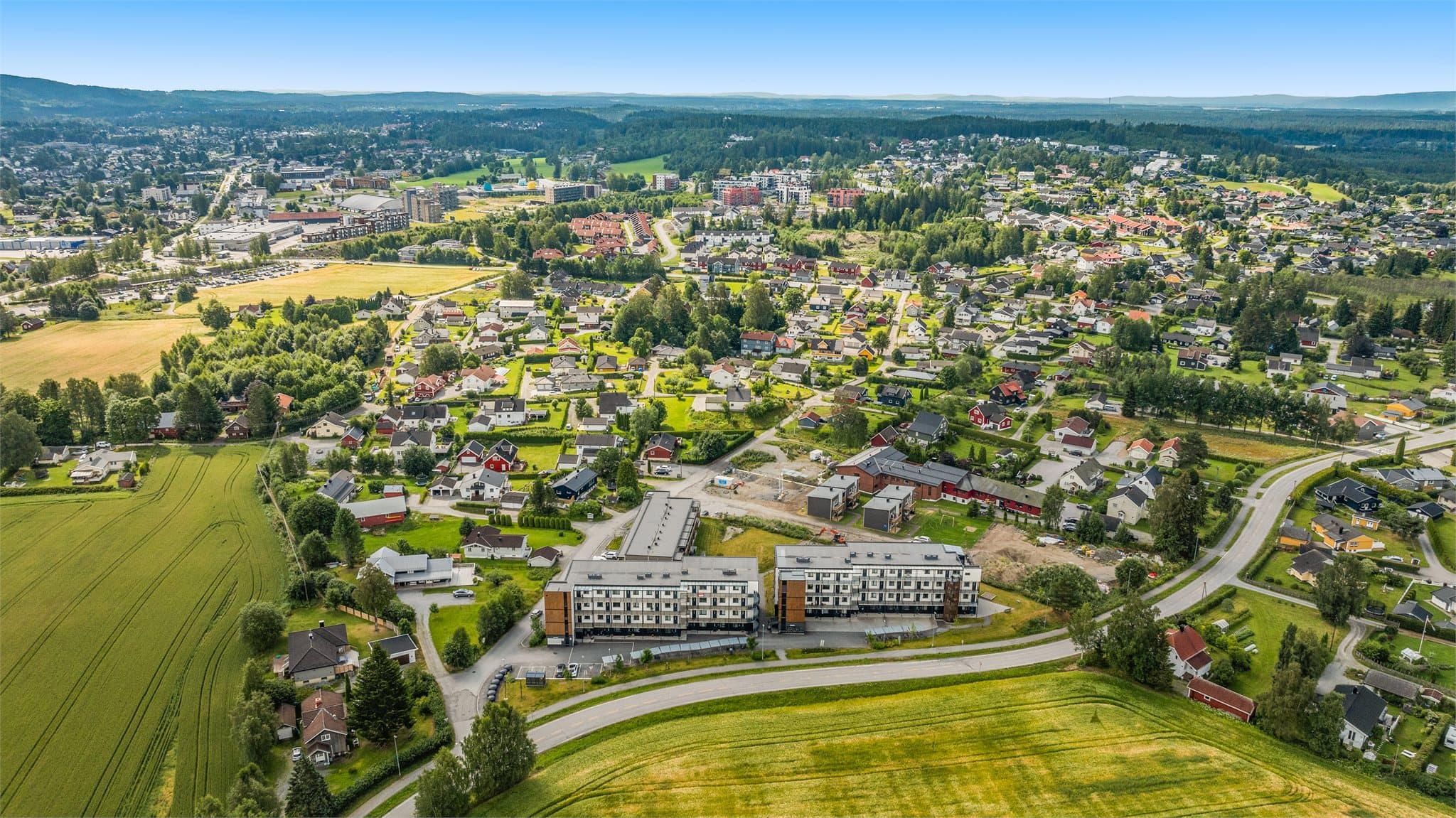 Gangavstand til butikker, kjøpesenter og fritidstilbud på Råholt -Velkommen til visning!