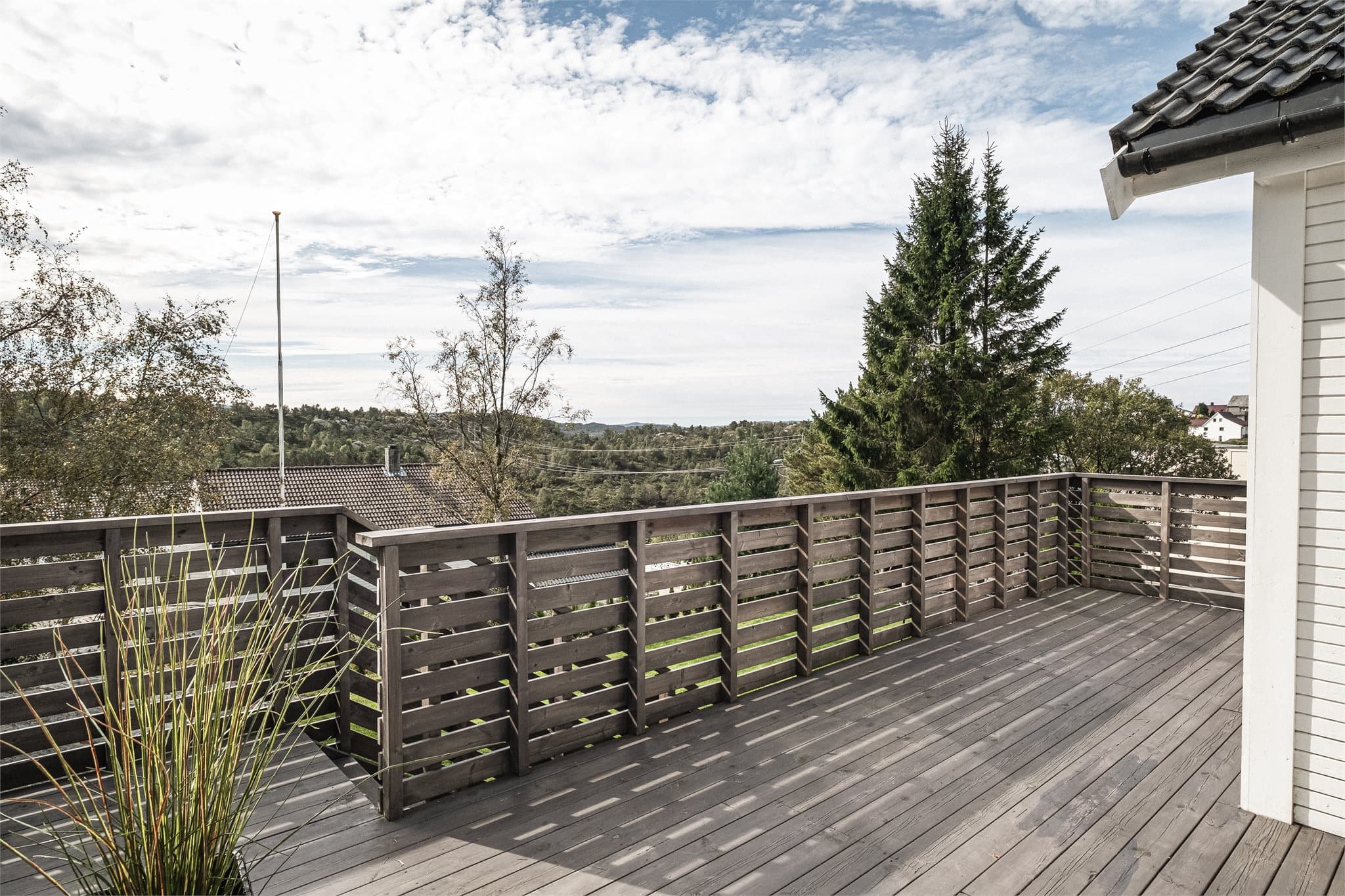 - Altanen er på romslige
18 m² -