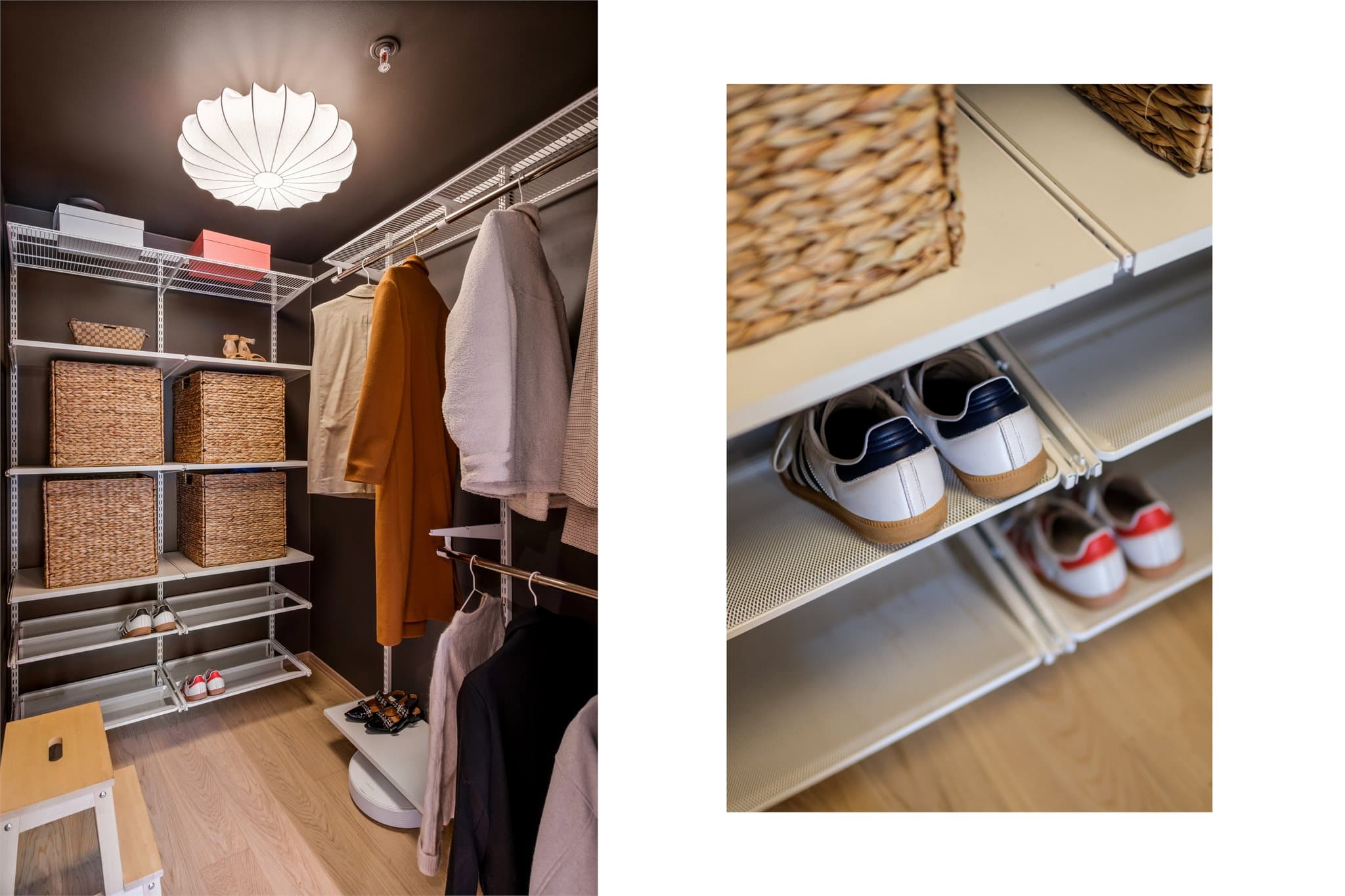 - Innvendig bod ved entré som er perfekt for å ha et organisert hjem og oppbevaringsmuligheter! -