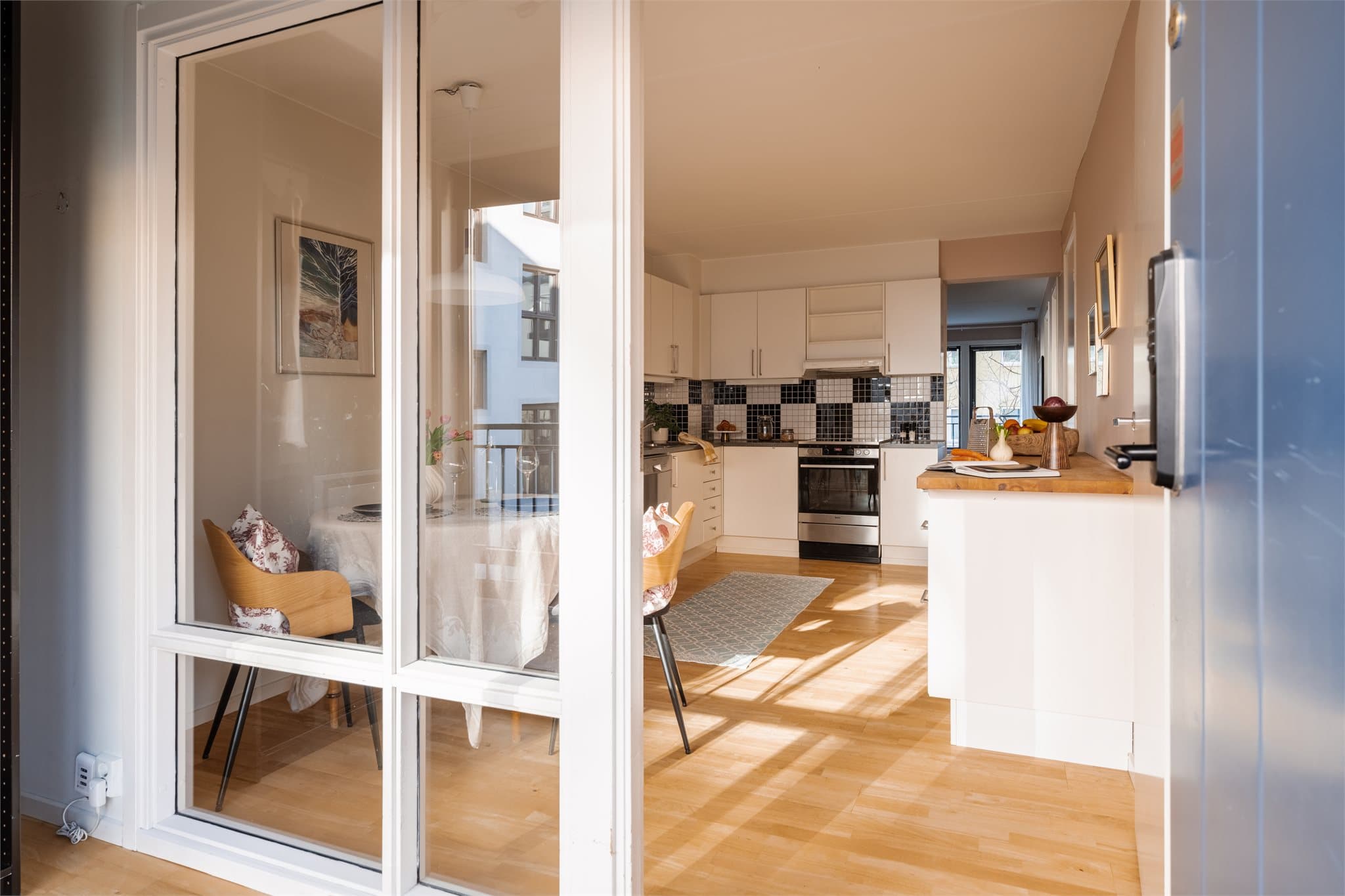 Leiligheten selges uten forkjøpsrett og har lave omkostninger.