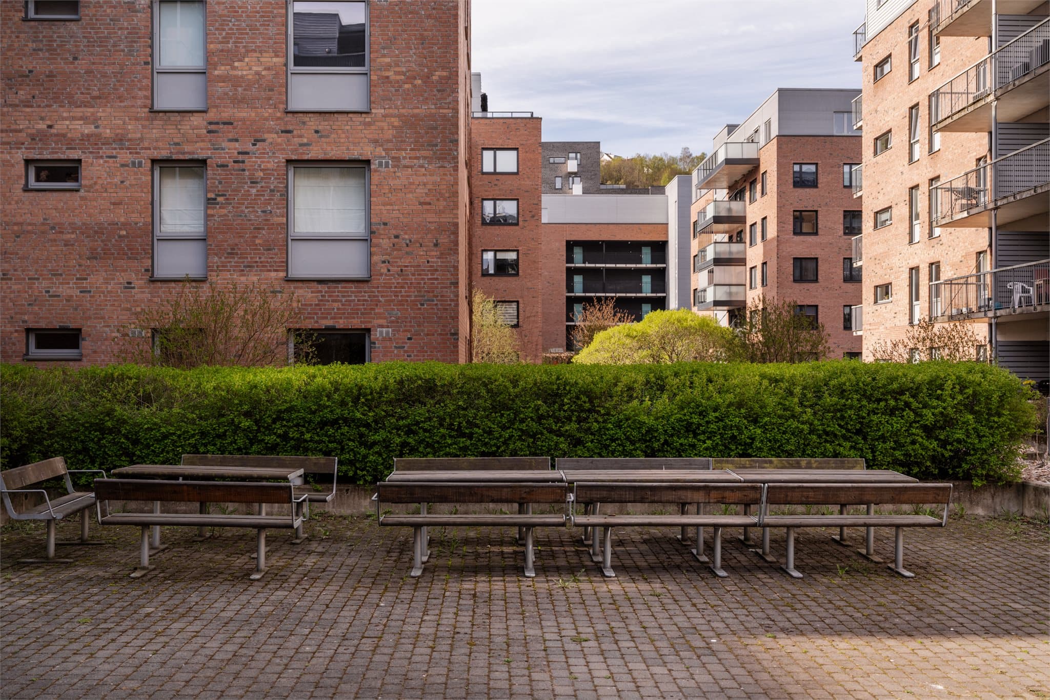 Et hyggelig samlingspunkt for beboerne i borettslaget.