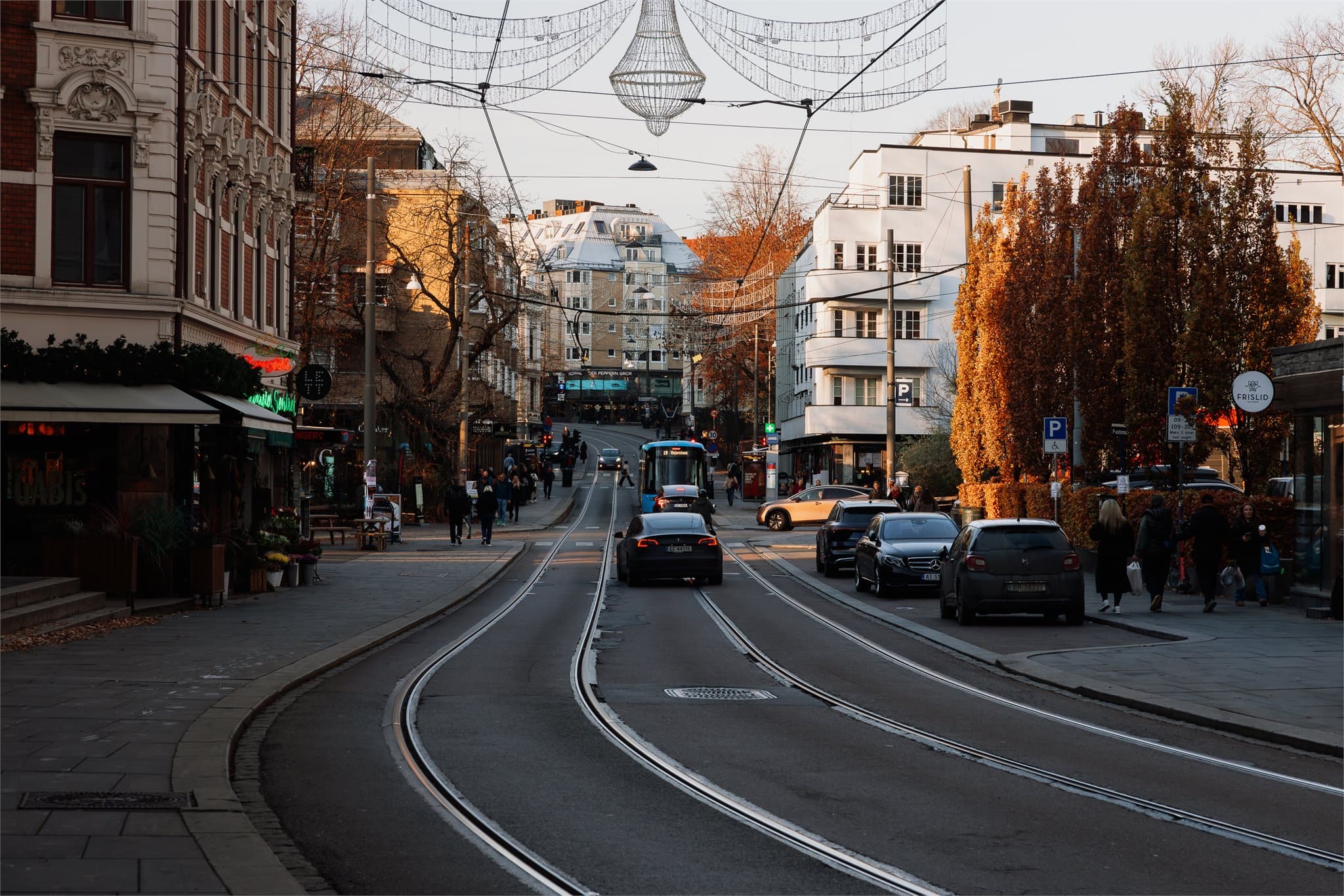 Populære Hegdehaugsveien.