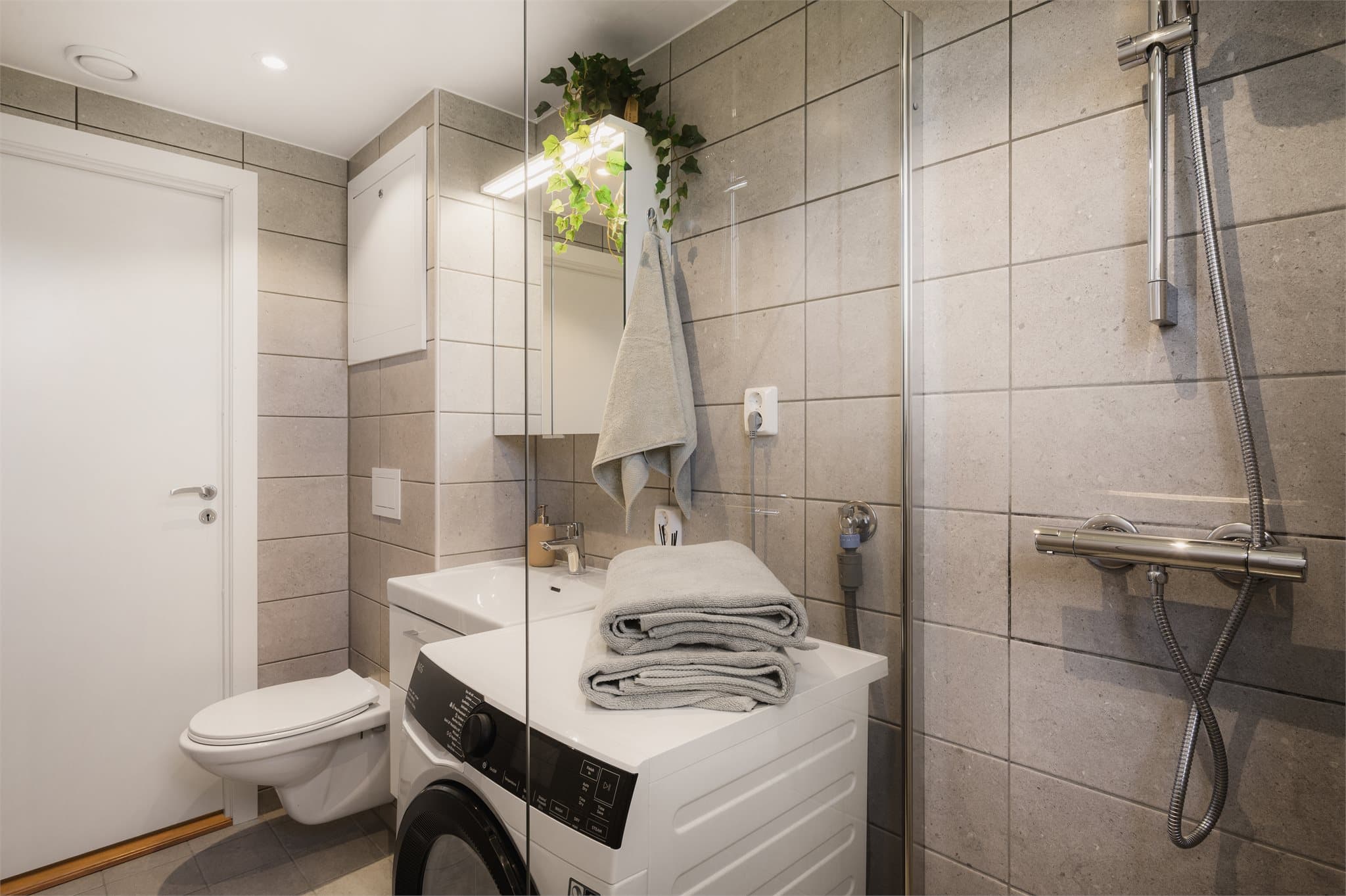 - Badet ble rehabilitert i 2024 i regi av borettslaget -