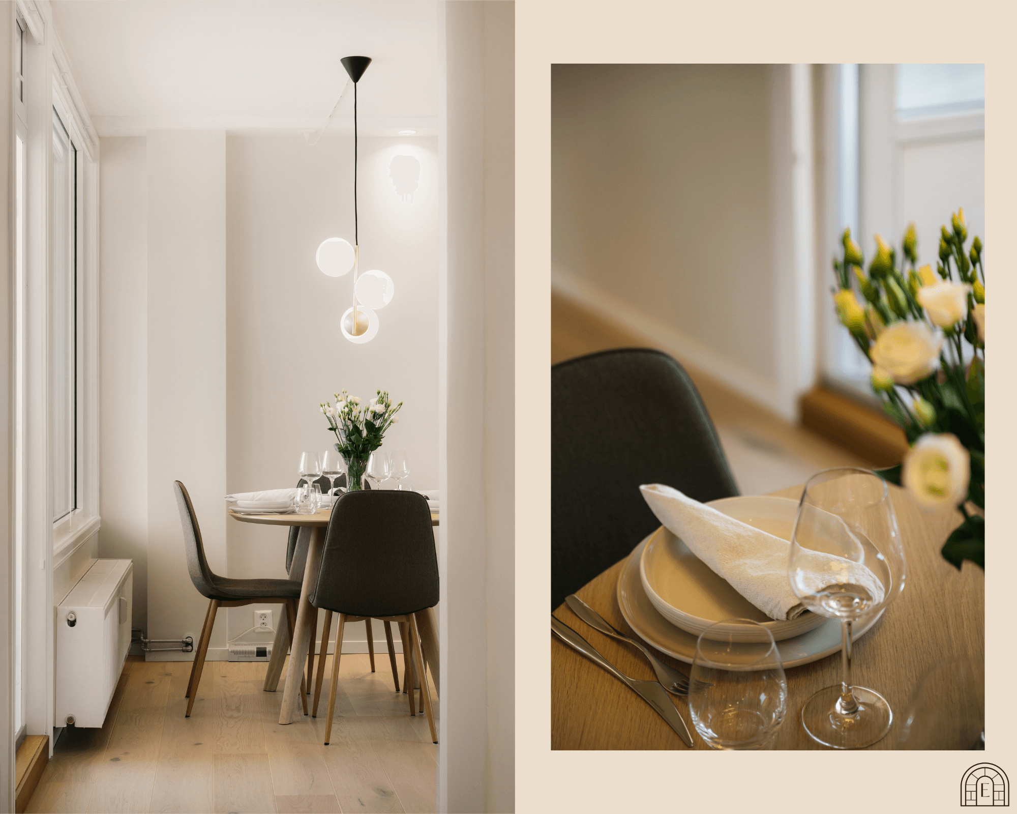 - Radiator i stue sørger for en jevn og behagelig temperatur i boligen -