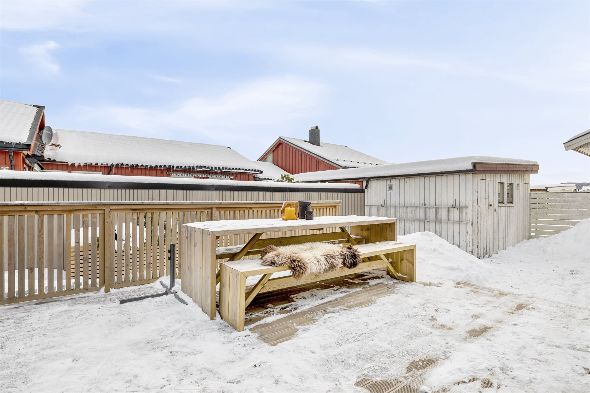 Her kan du nyte sene sommerkvelder i godt selskap.