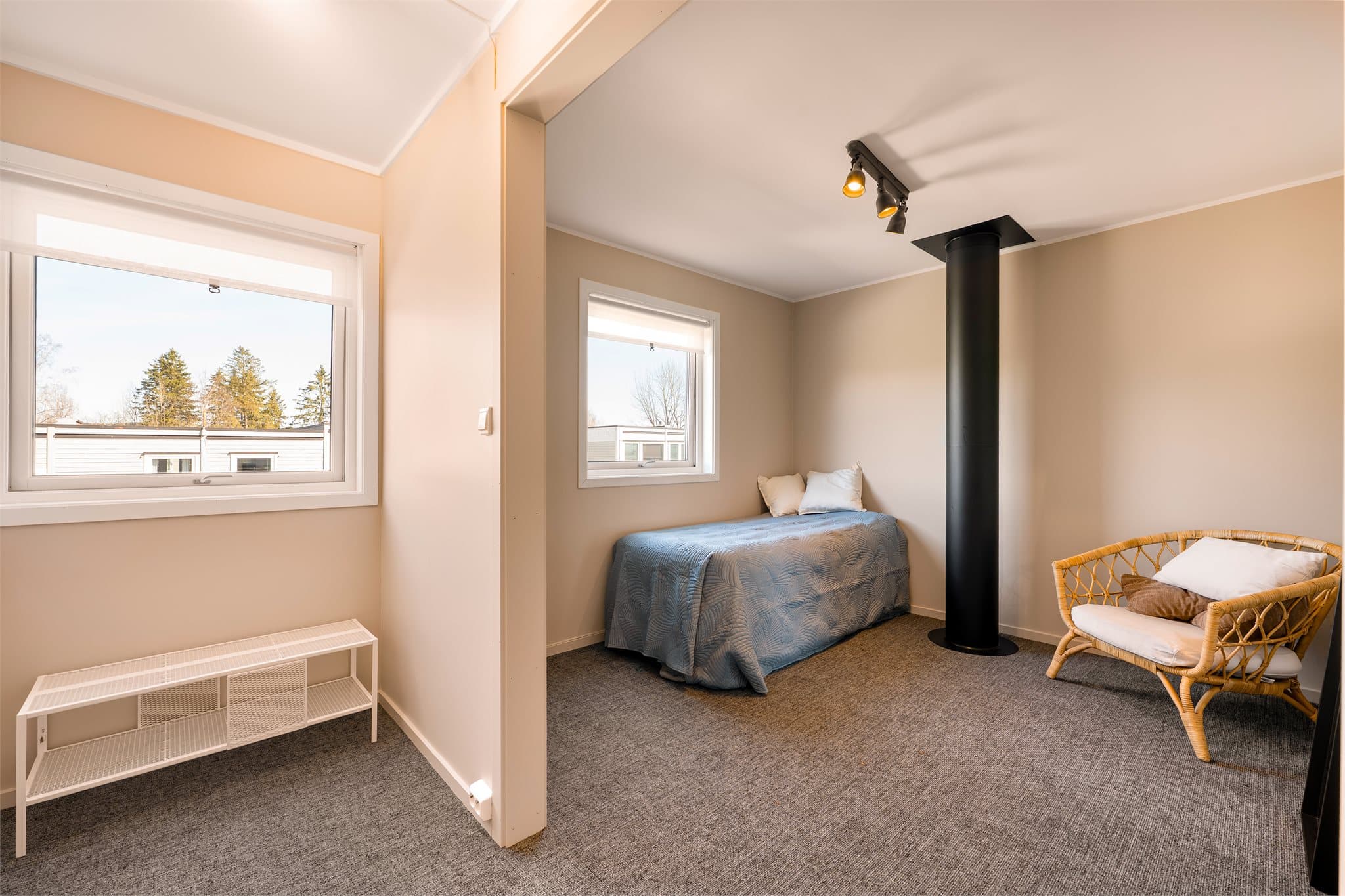 Soverom 4. Perfekt som gjesterom eller kontor.