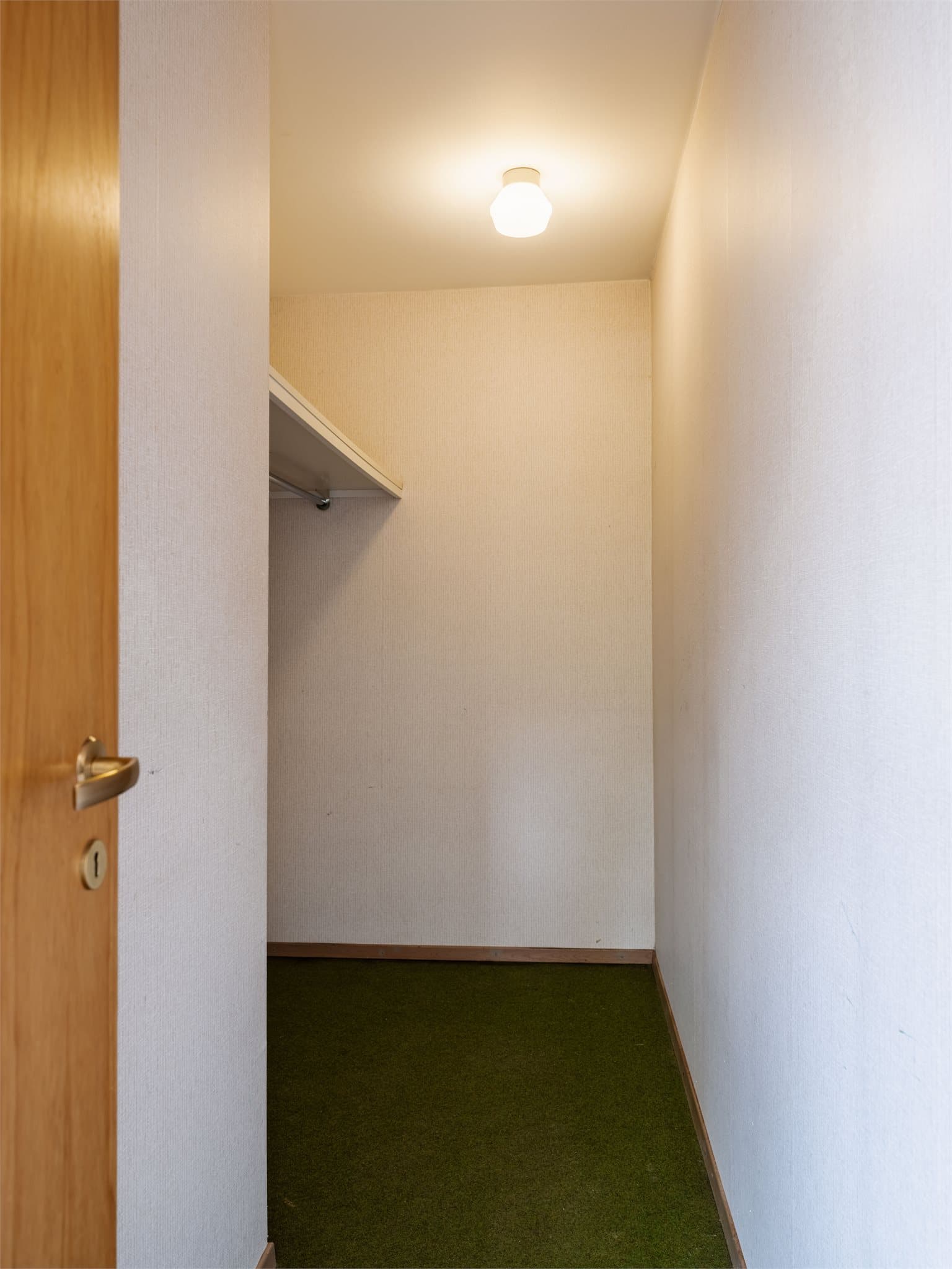 Innvendig bod gir fleksible lagringsmuligheter
