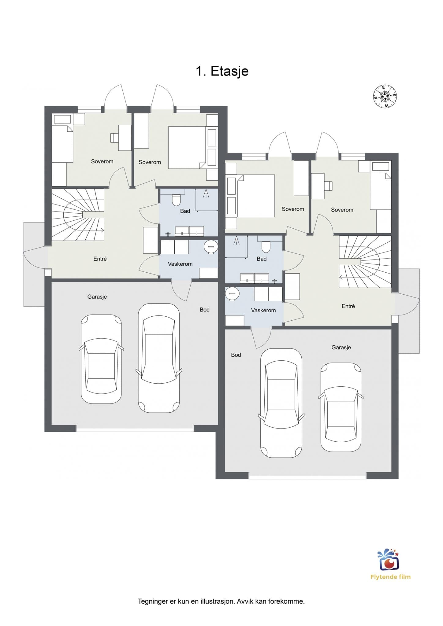 Plantegning 1.etasje