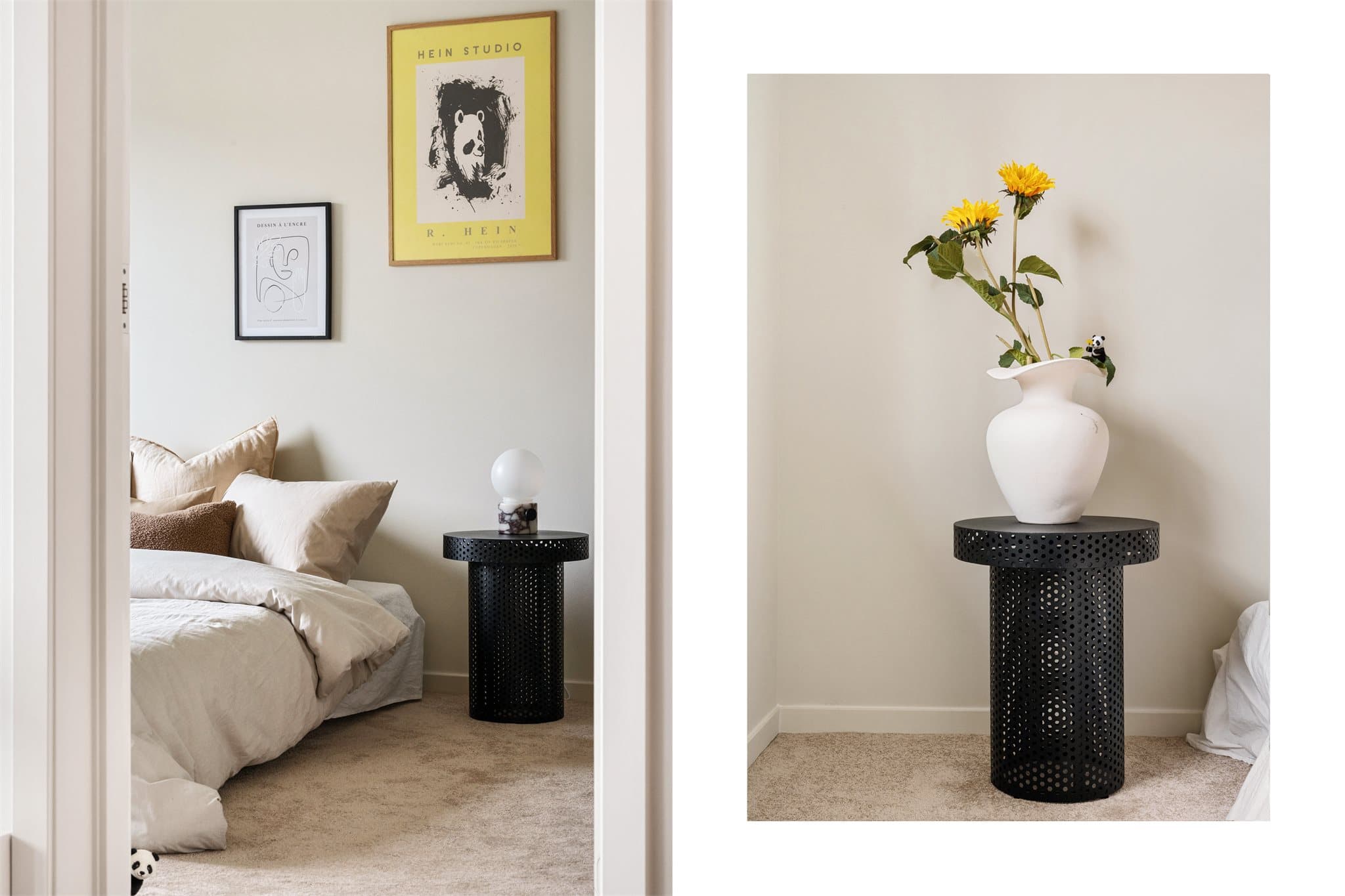 - Soverommet gir god plass til dobbeltseng og tilhørende møblering -