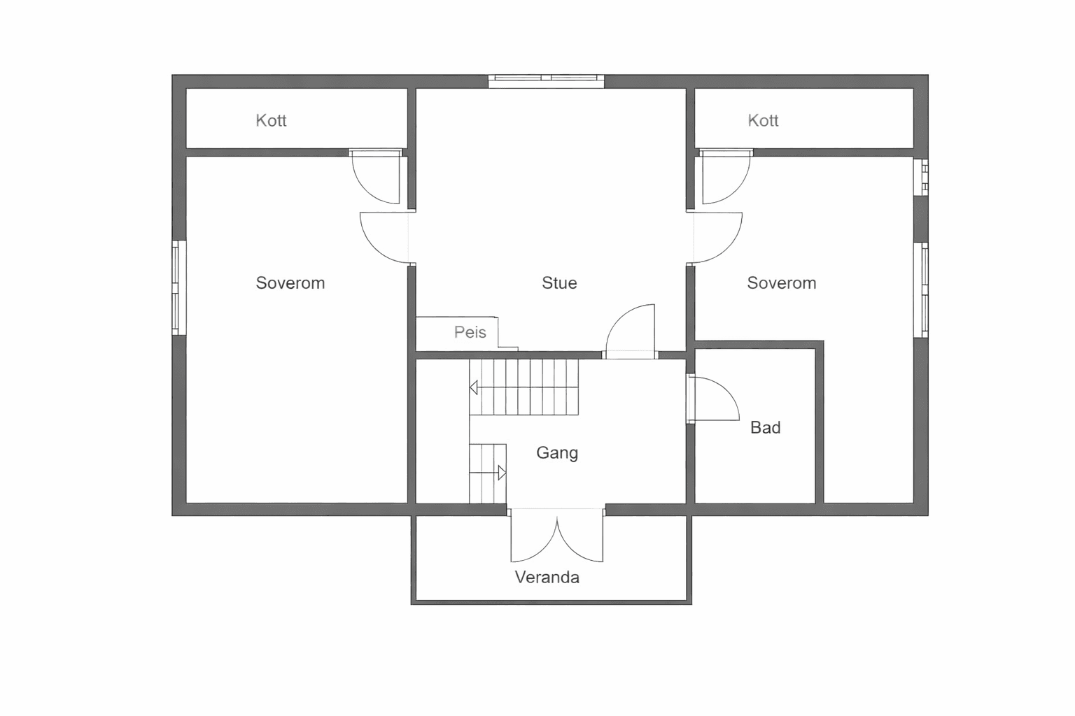 Plantegning 2.etasje