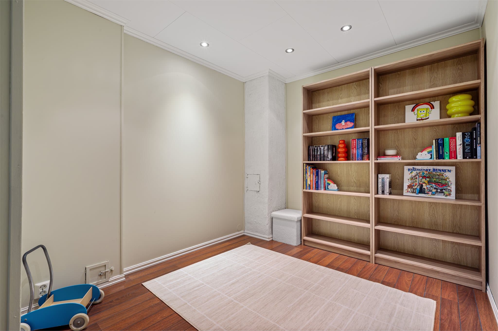 - Lekerommet måler 6,6m² -