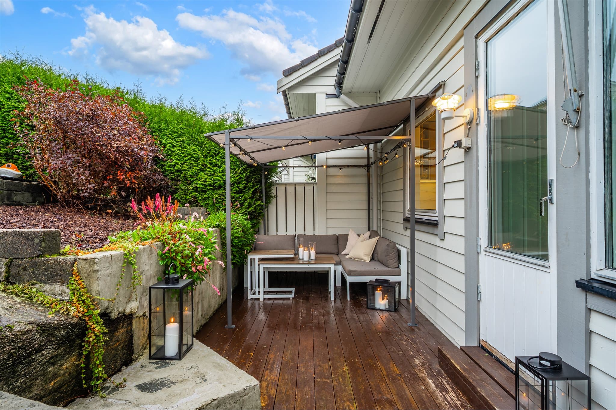 - Et perfekt samlingspunkt på fine sommerdager -