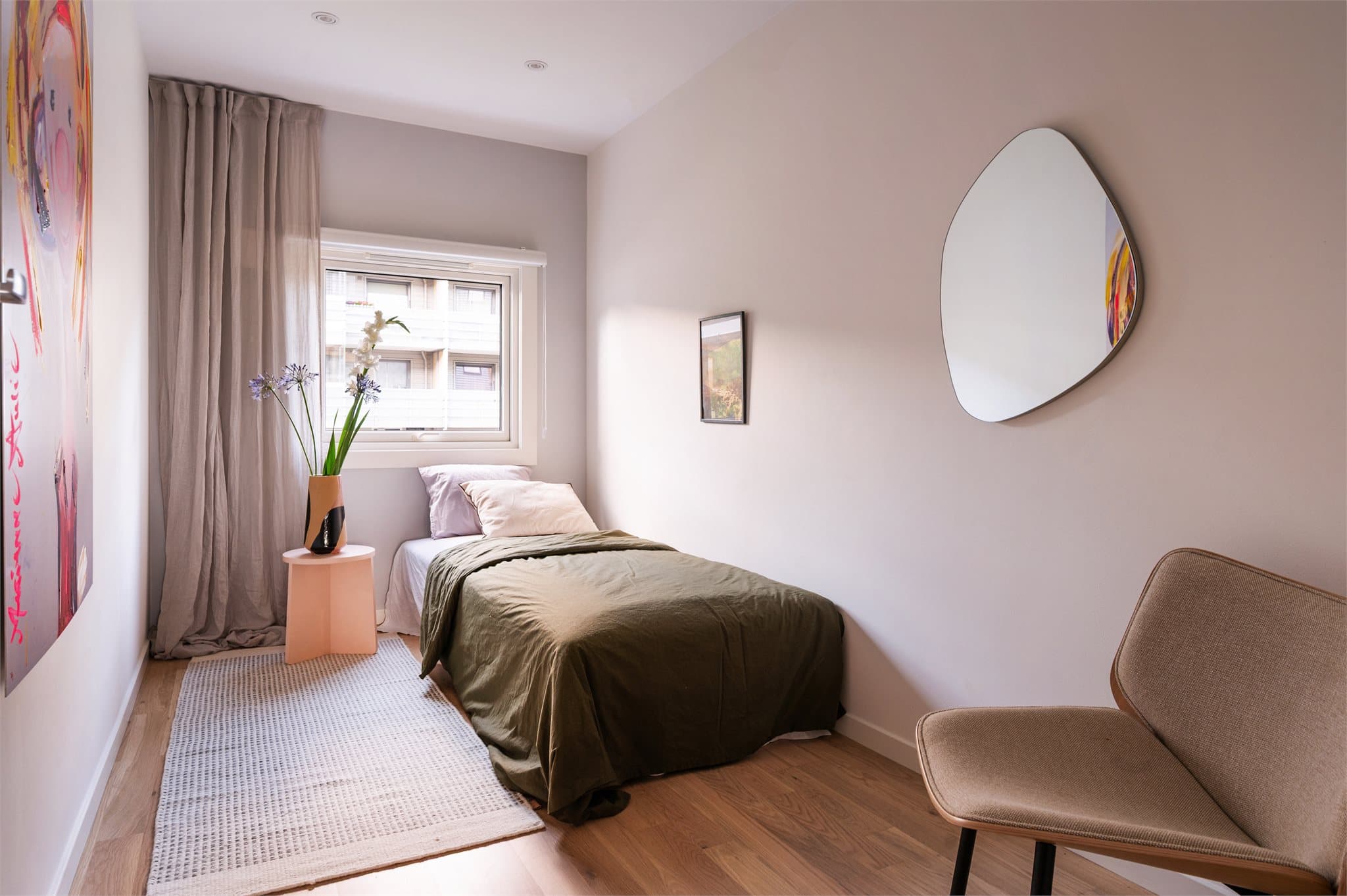 Soverom II passer utmerket til barnerom, gjesterom eller hjemmekontor.