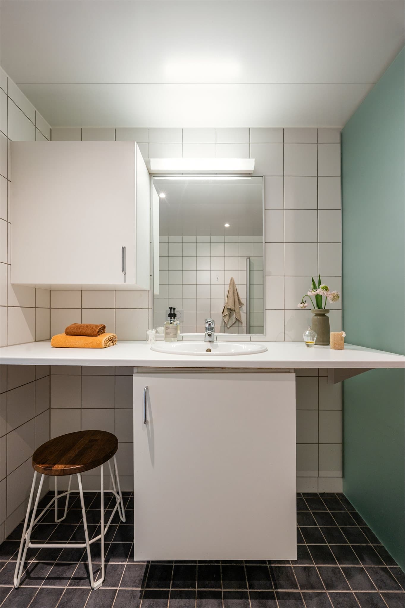 Opplegg for vaskemaskin.