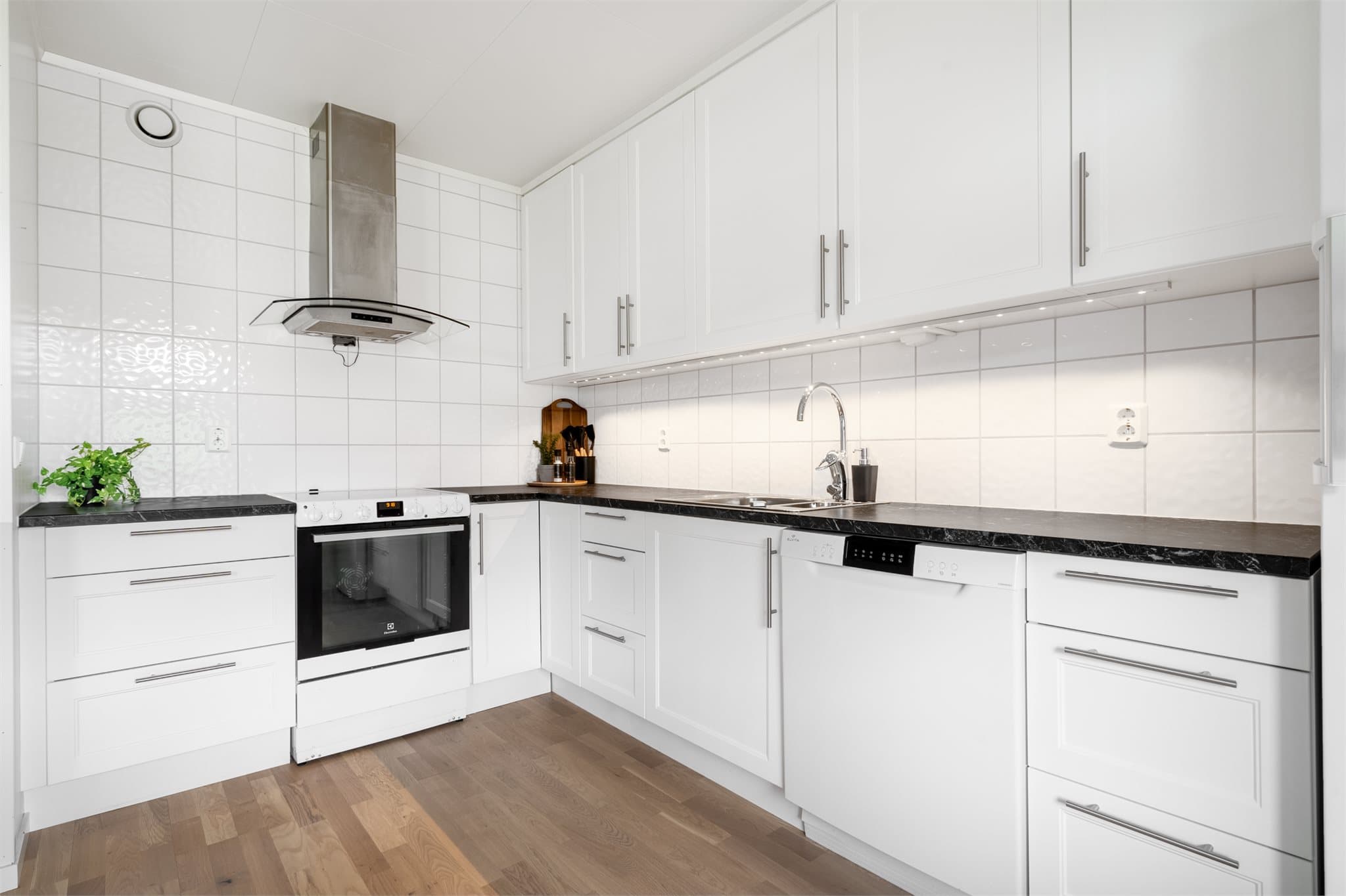 God benkeplass til matlagingen