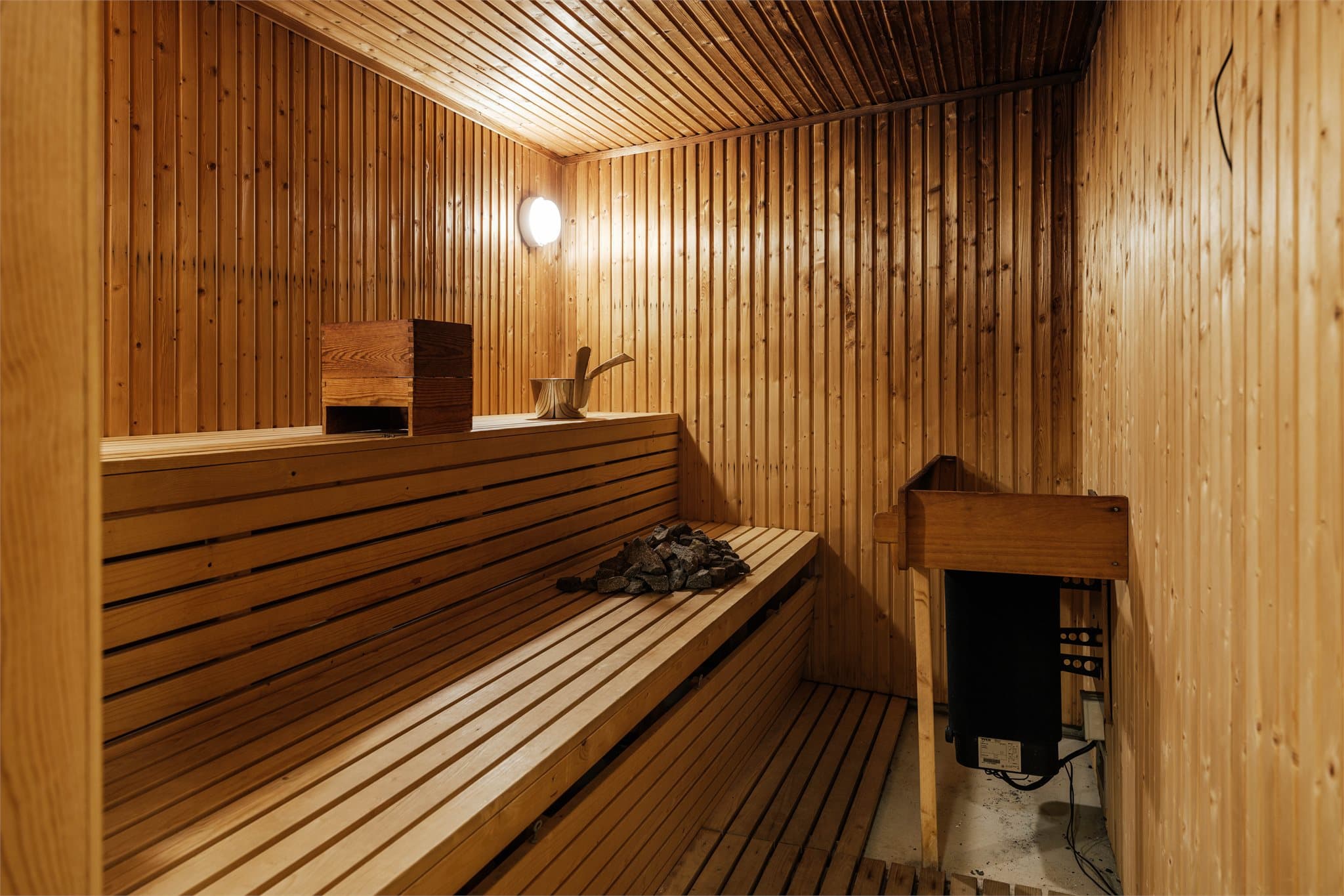 Sameiet tilbyr sjeldne fellesfasiliteter, inkludert en badstue. Badstuen ikke er i bruk p.d.d.