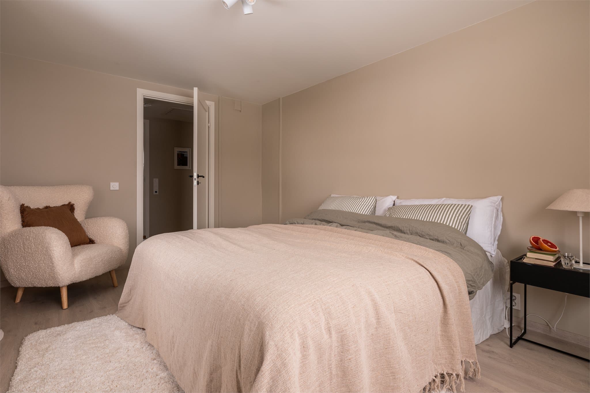 Fire soverom byr på god fleksibilitet.