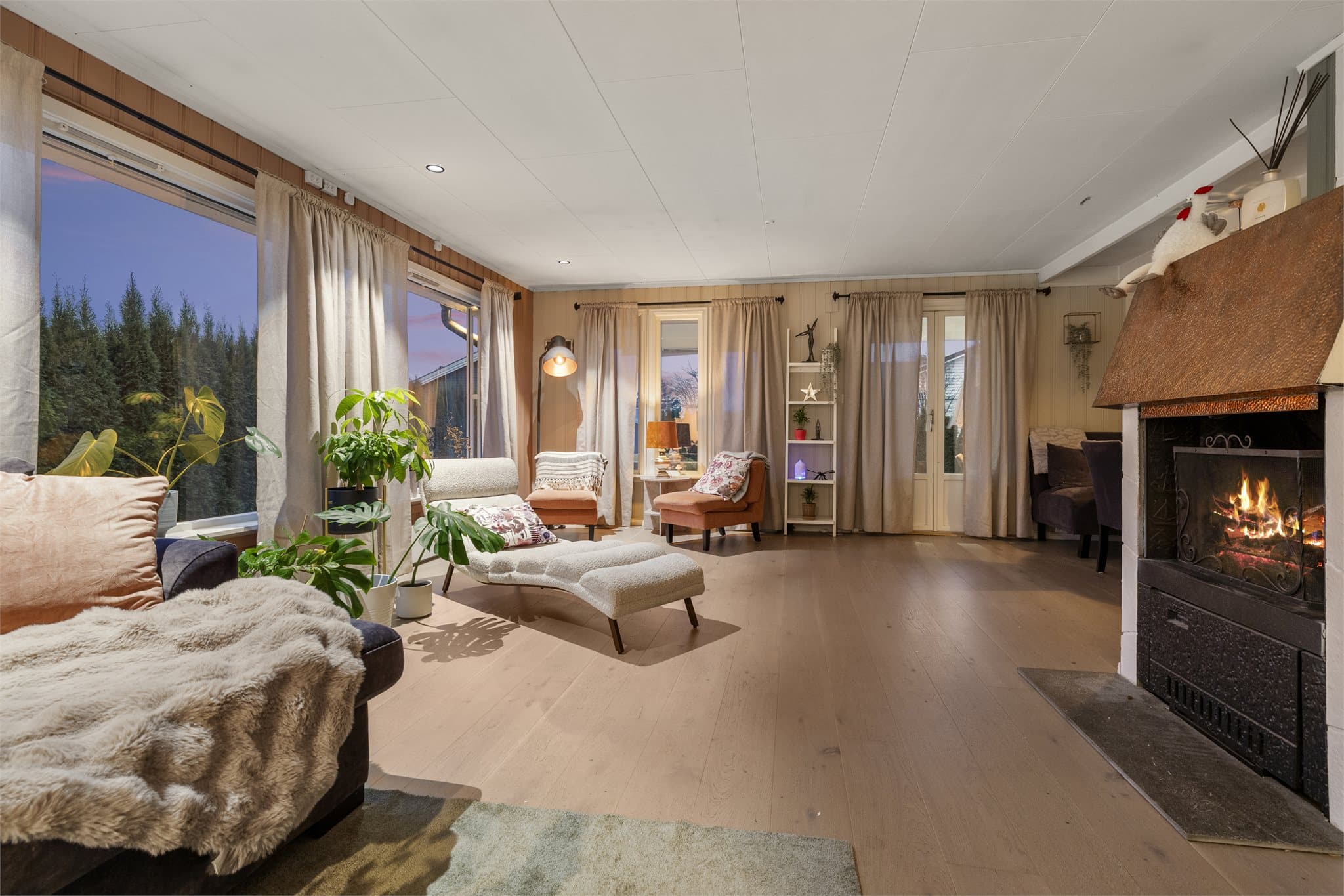 Gruepeis m/prafinbrenner perfekt for kalde vinterdager.