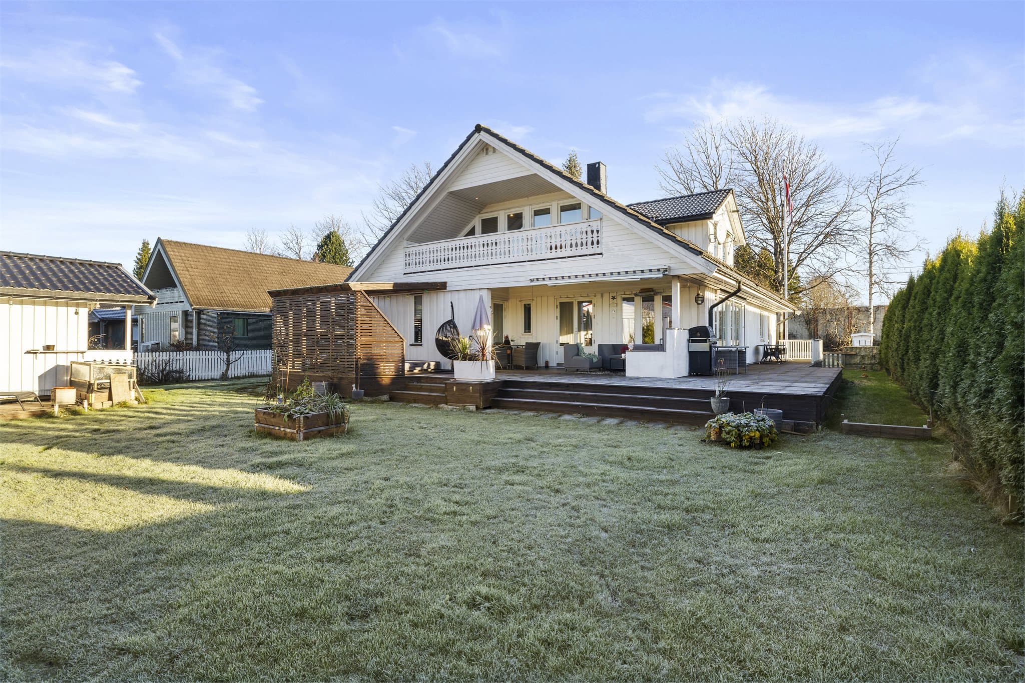 Sentralt, men skjermet - perfekt for barnefamilier