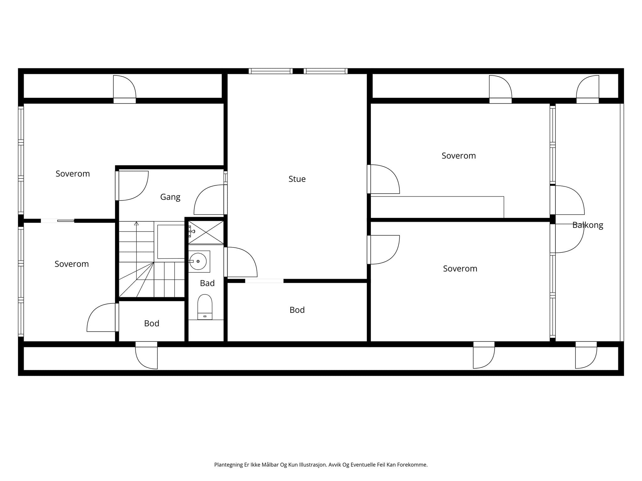 Plantegning 2. etasje