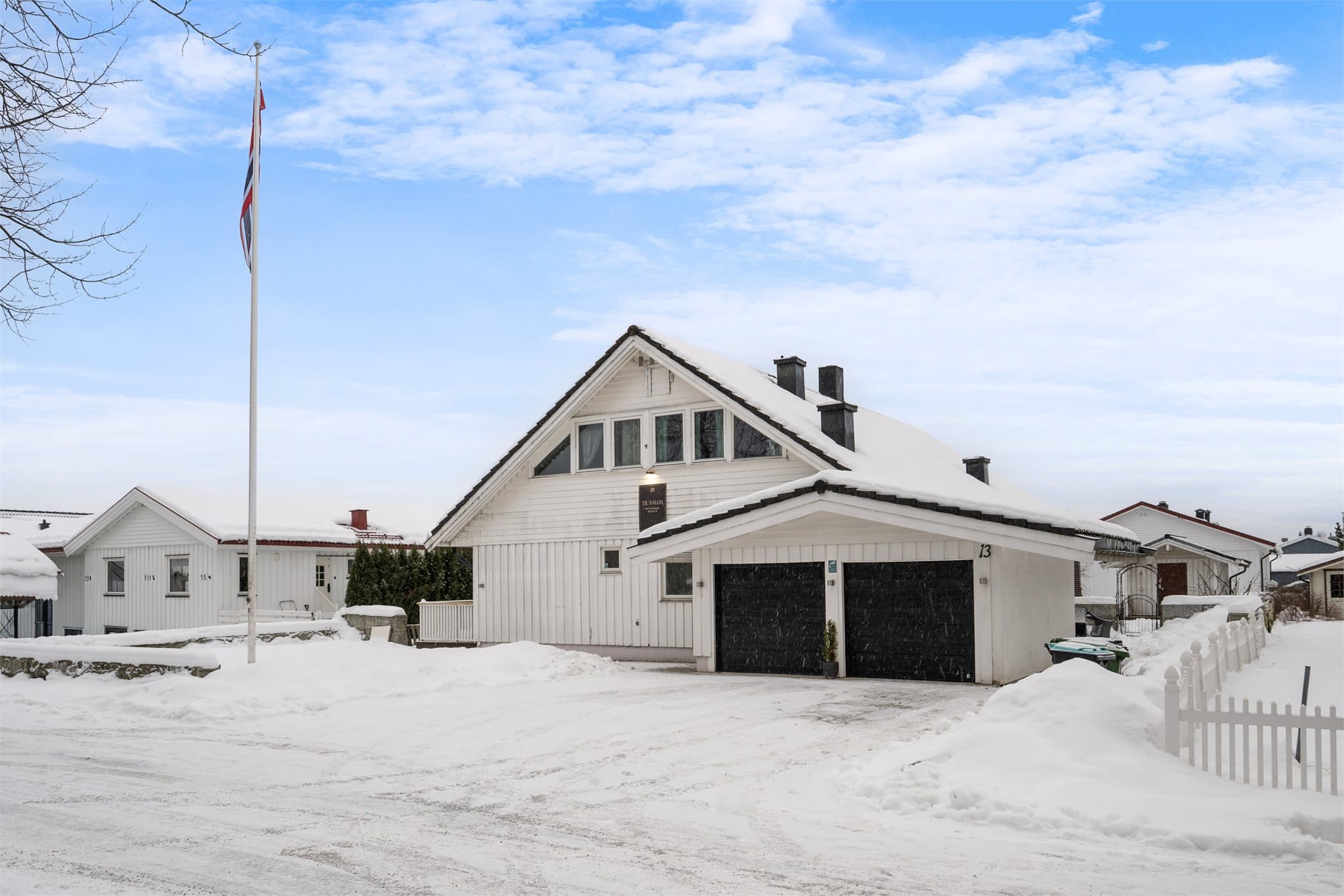 mrådet er ideelt for barnefamilier med svært korte og trygge gangavstander til flere barnehager og skoler