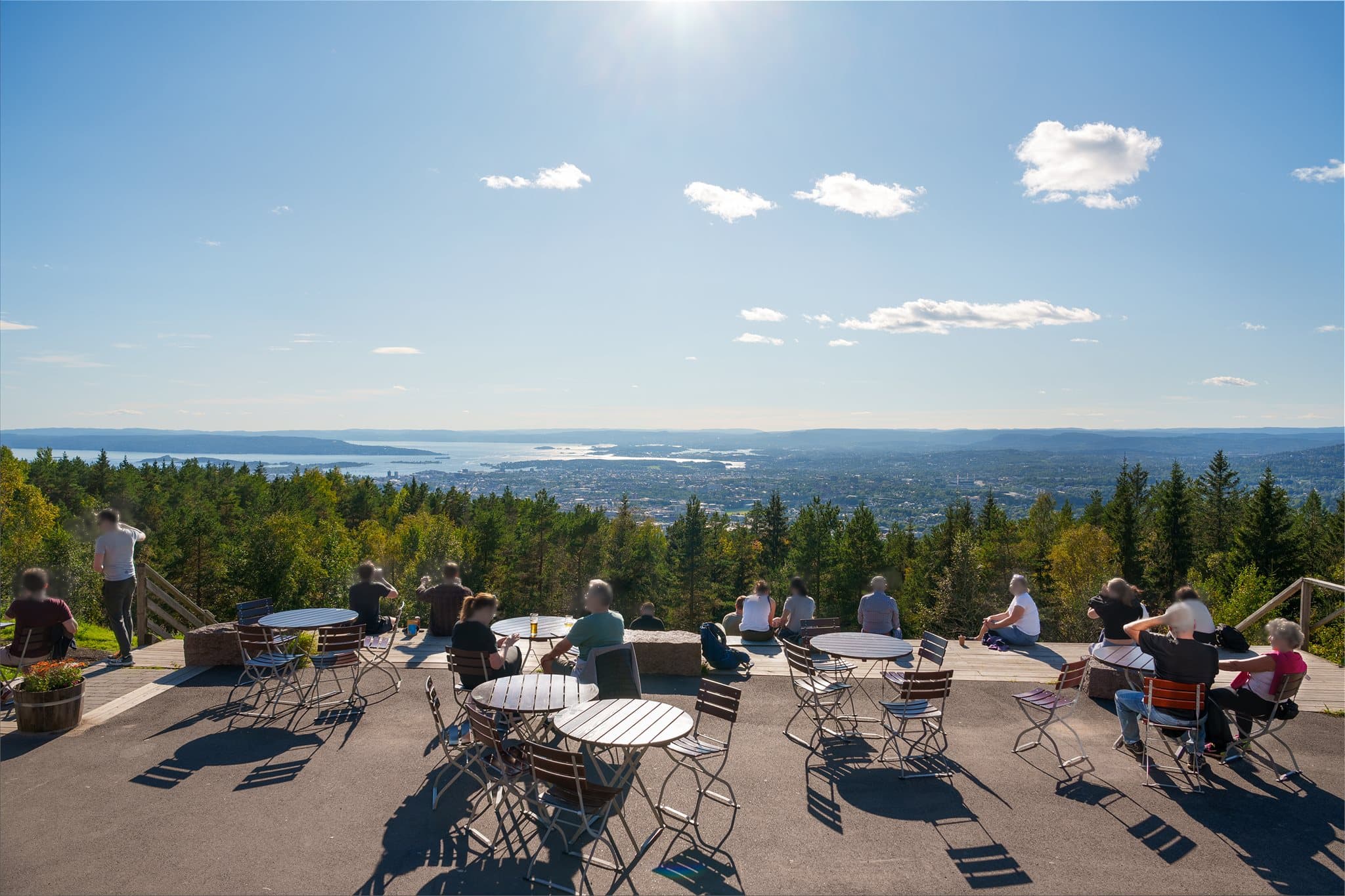 Grefsenkollen Restaurant kan by på fantastisk utsikt!