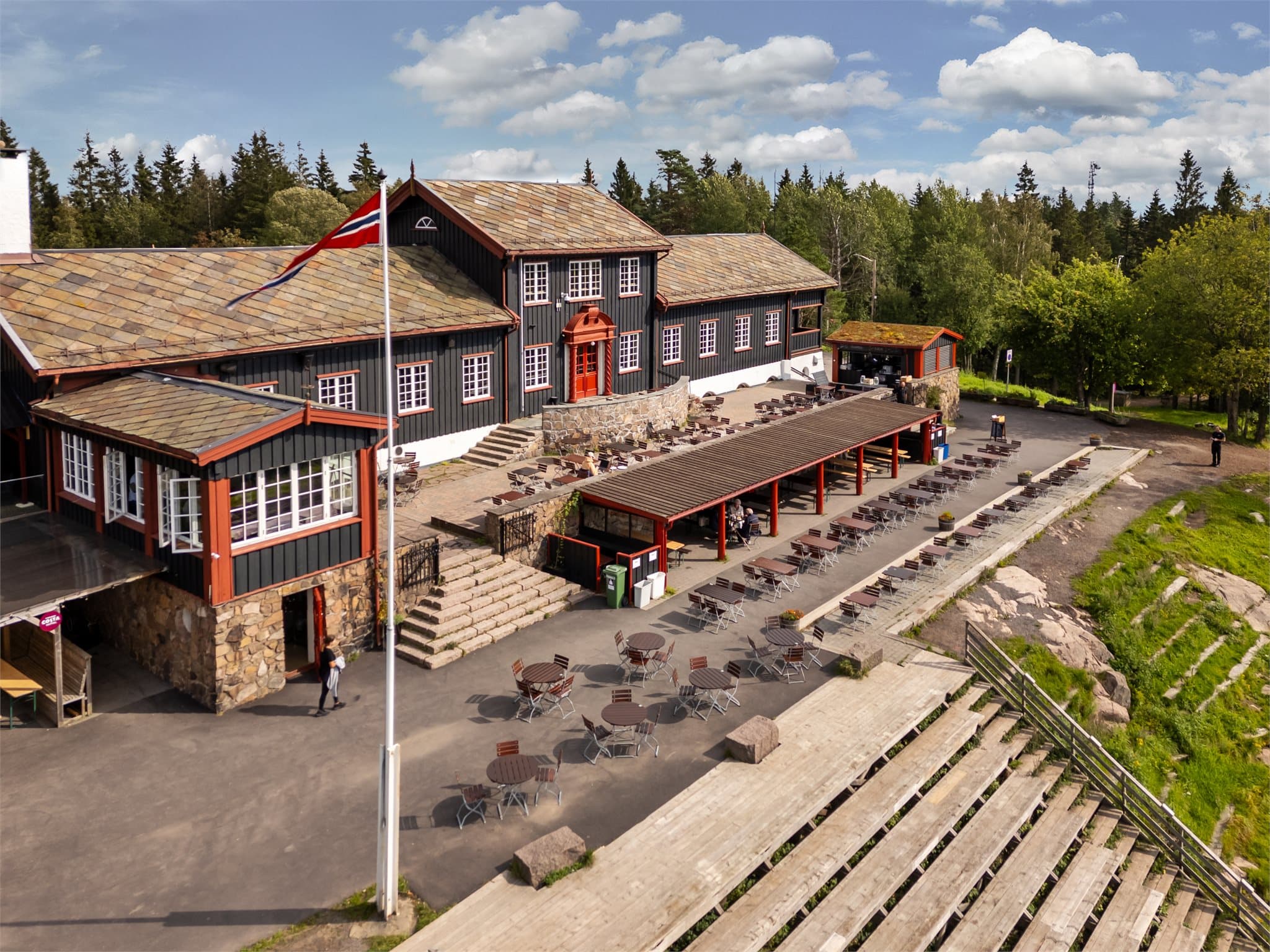 Grefsenkollen Restaurant.