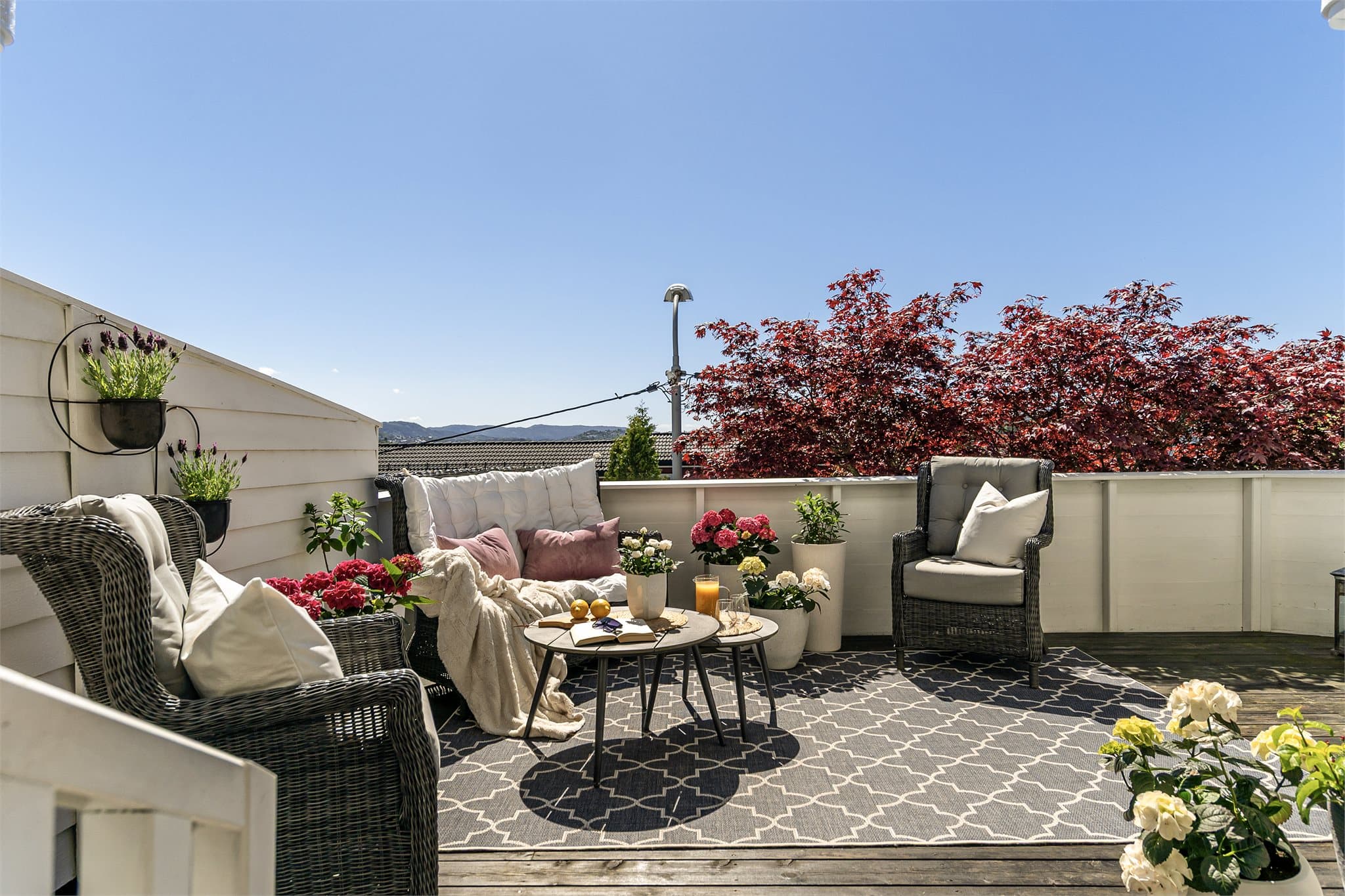 - Terrassen måler 32m² -