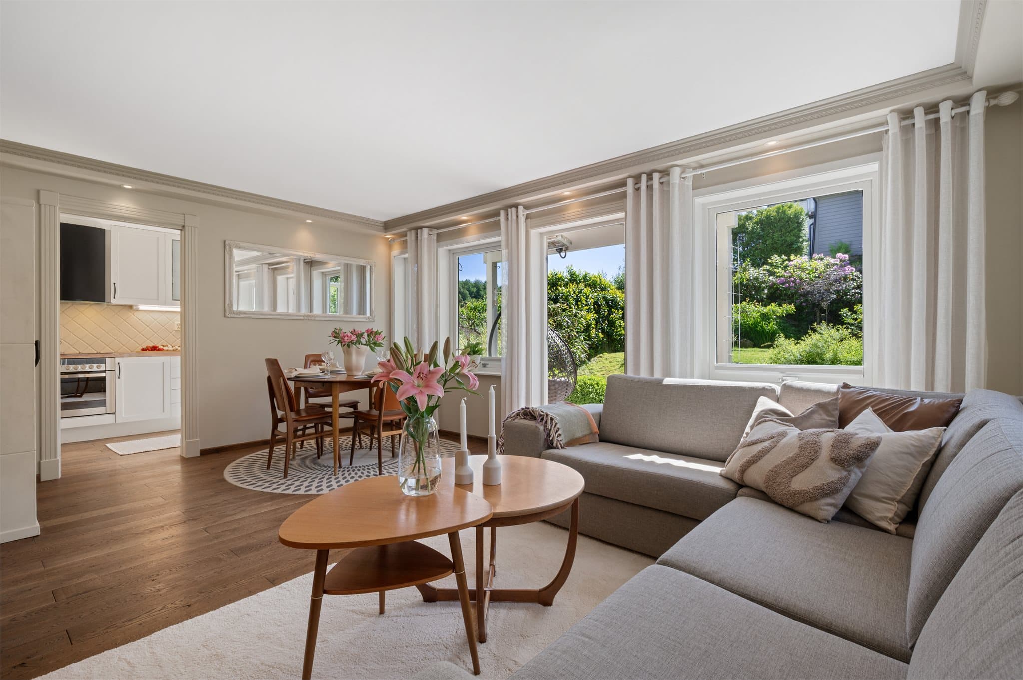 - Stuen måler 23,7m² -