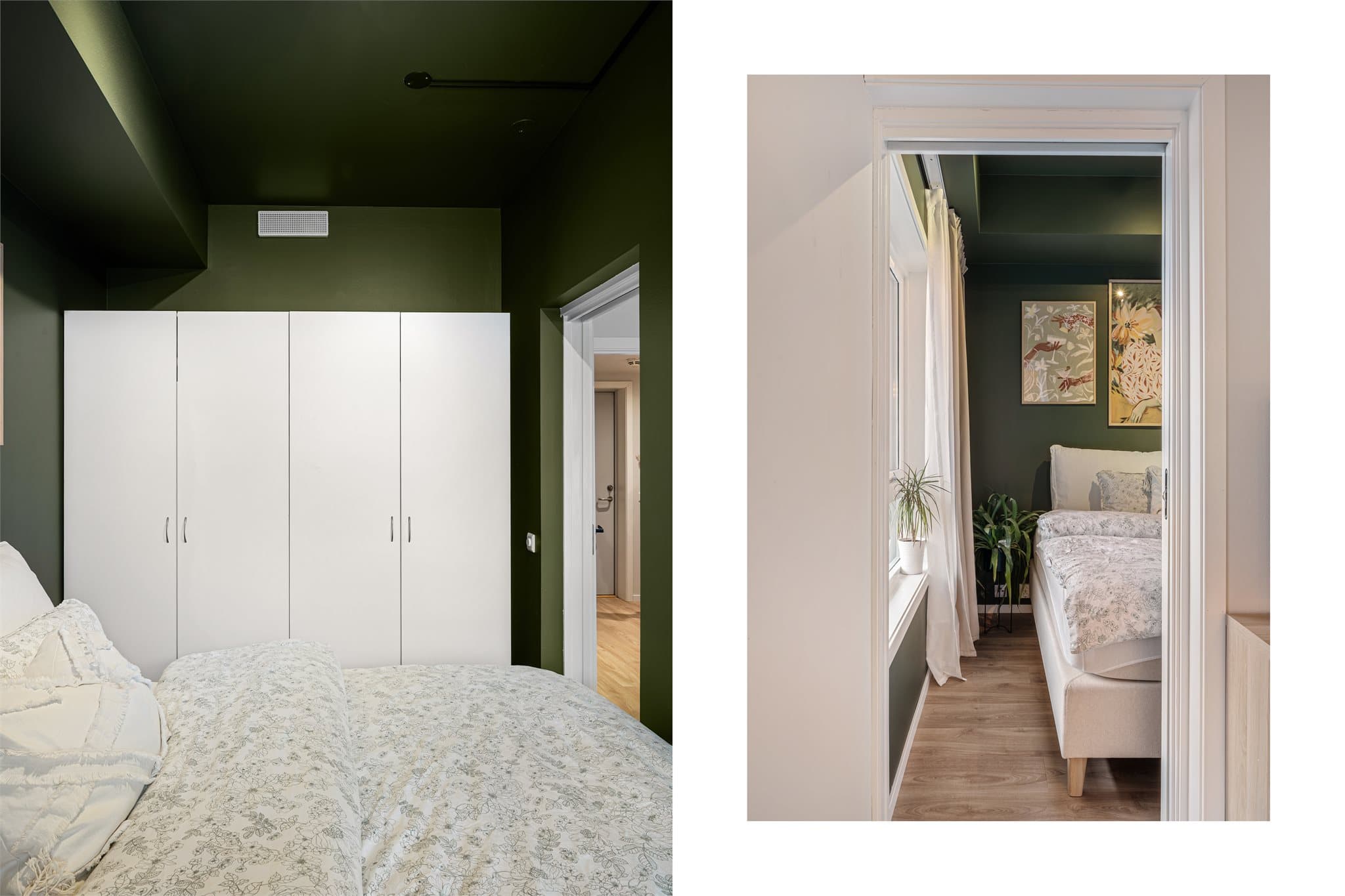 - God plass til oppbevaring i garderobeløsning som medfølger handelen kostnadsfritt -