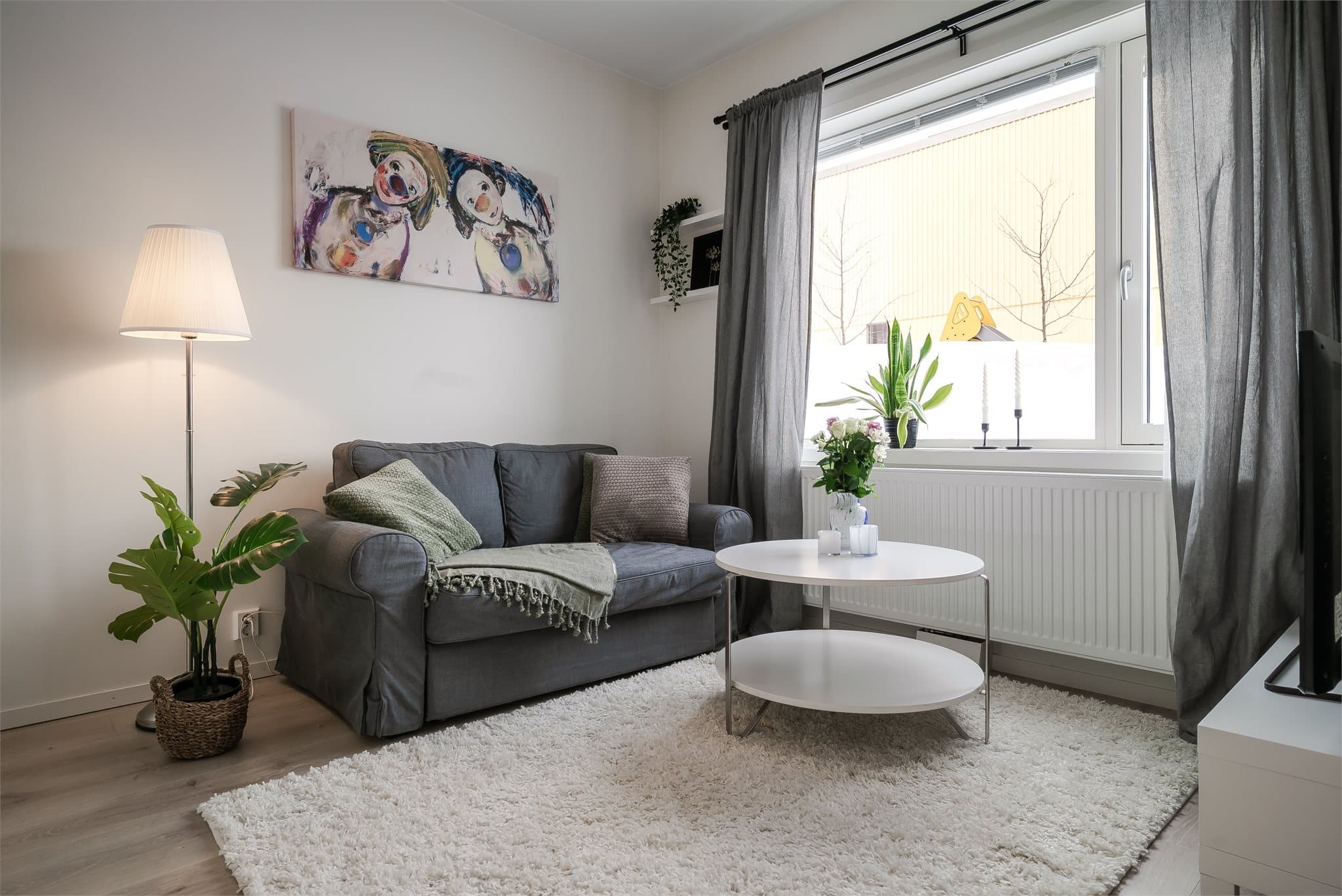 Dette er en lys og delikat 2-roms selveierleilighet.