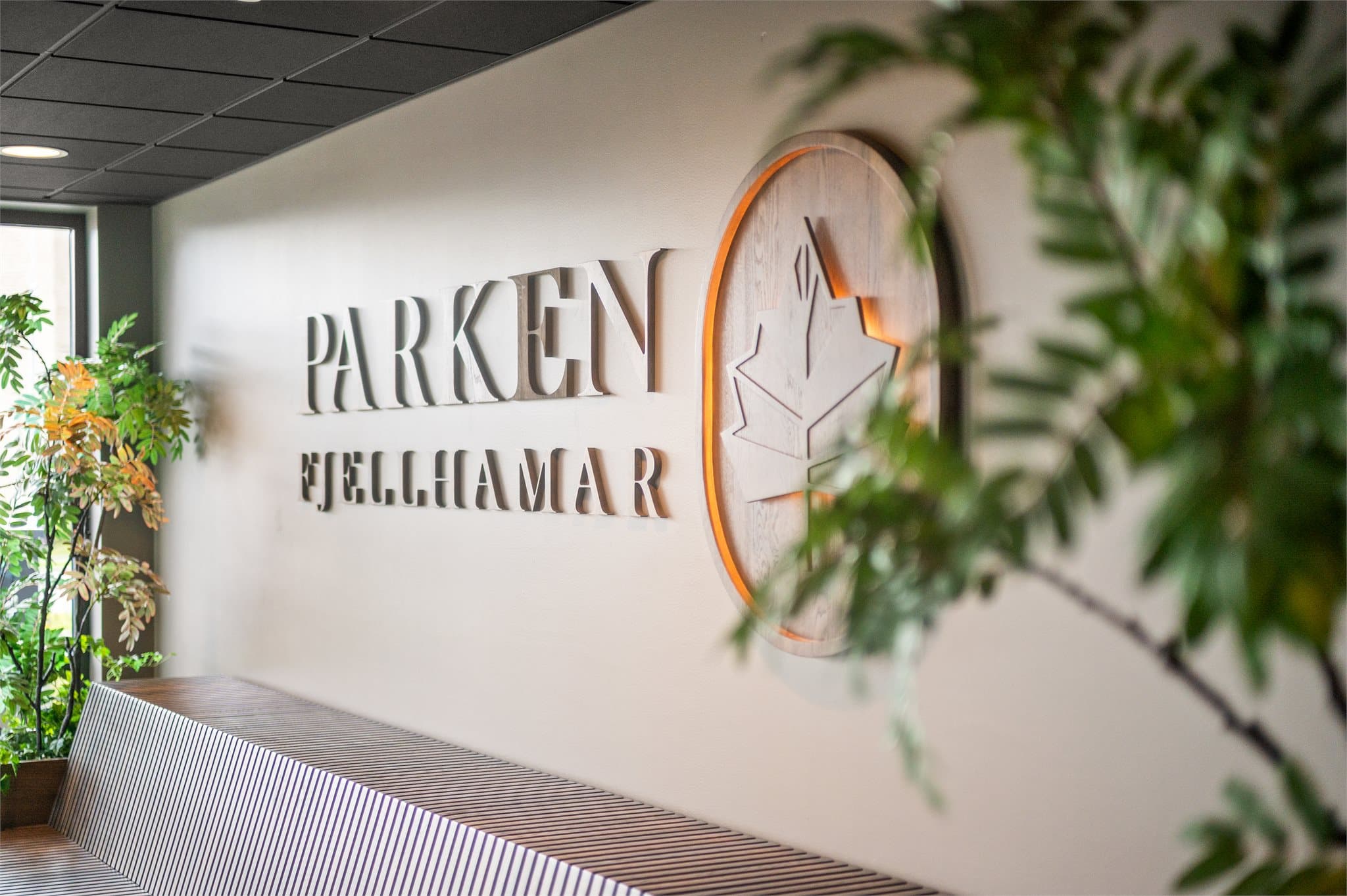 På parken finner du flere flotte løsninger som gjør livet enklere for beboerne.