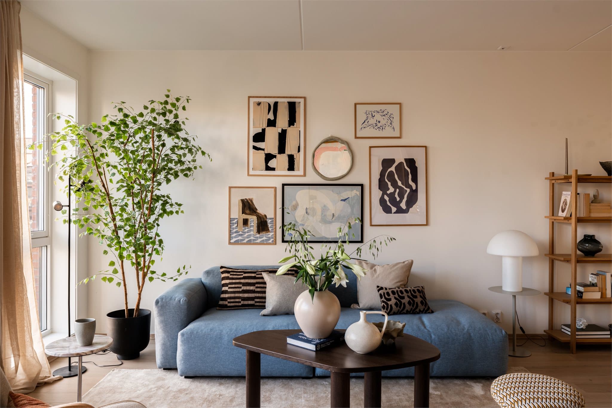 En lekker andelsleilighet med attraktiv beliggenhet i toppetasjen.