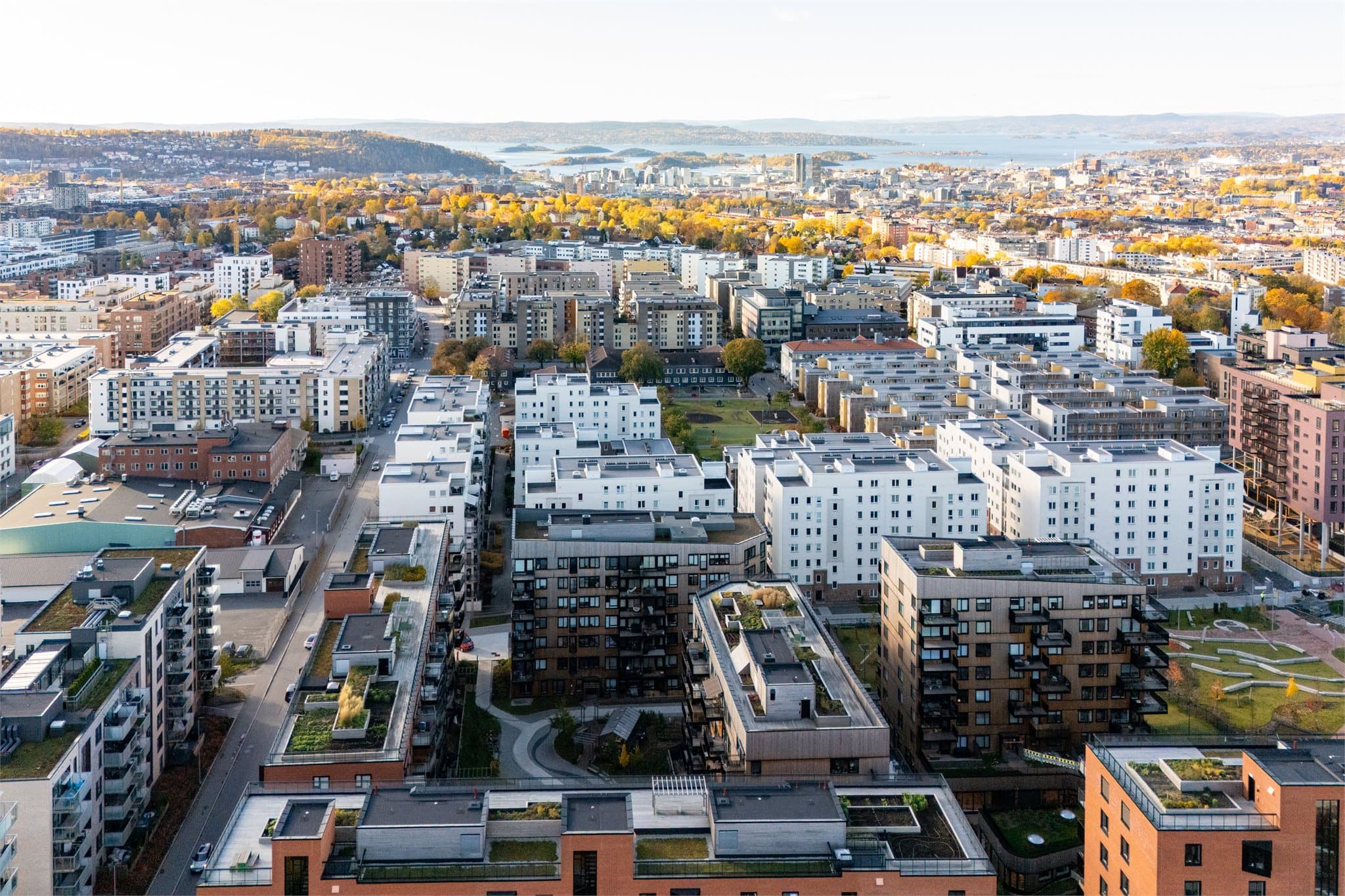 Her bor dere meget sentralt med alle byens fasiliteter i nærheten.