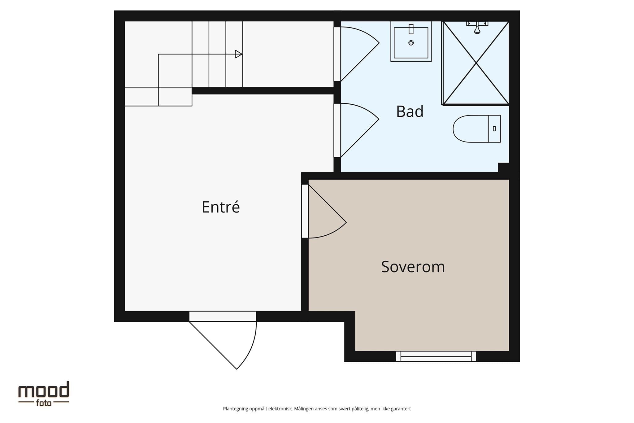 - Planløsning underetasje -