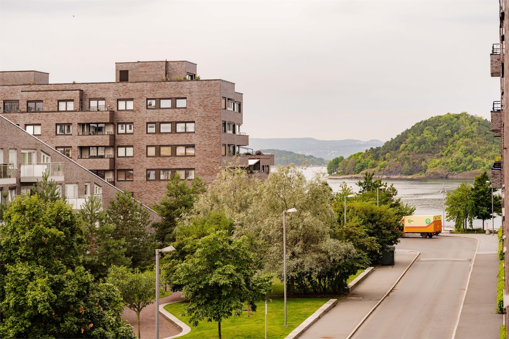 Fra balkongen har du herlig sjøutsikt