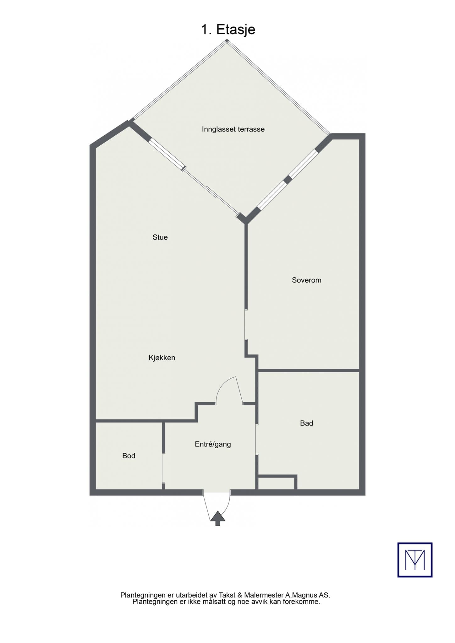 Plantegning 1.etasje.