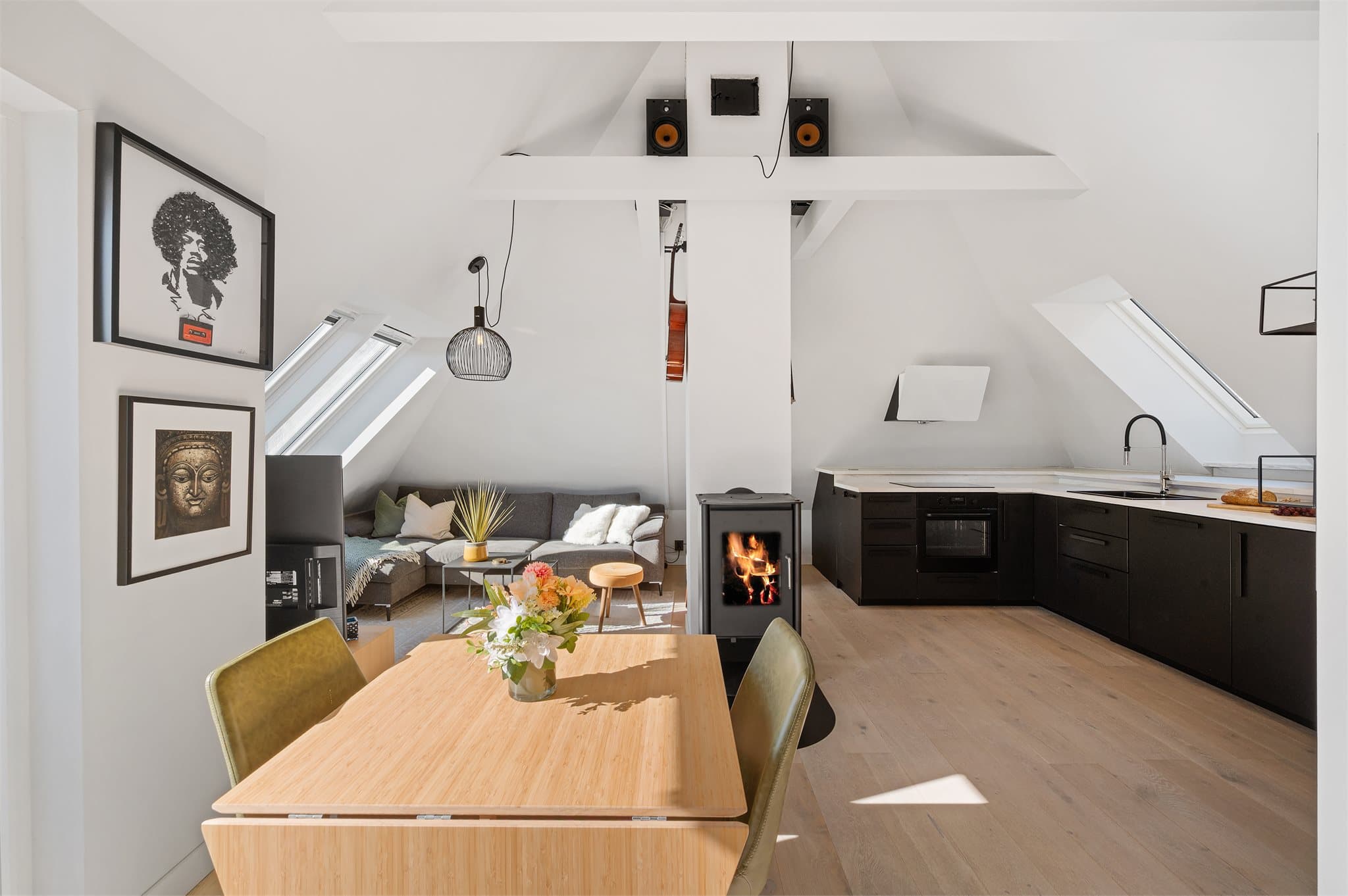 - Peis som sørger for en behagelig varme og ekstra kos i de kaldere tidene -