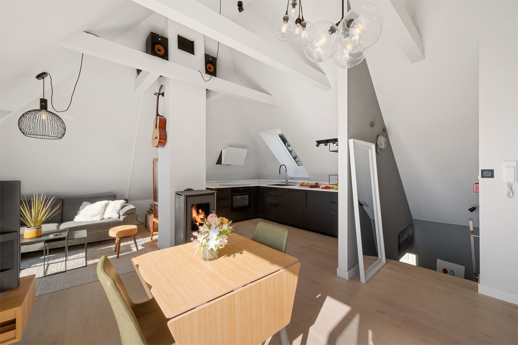 - Leiligheten ble vesentlig oppgradert i 2018 -