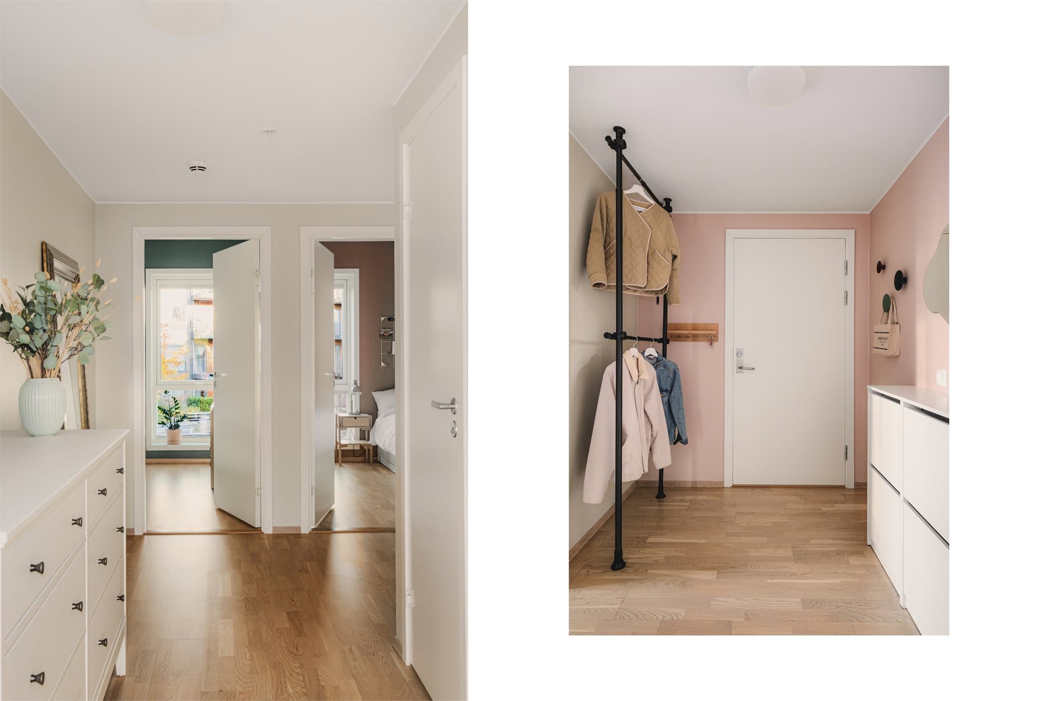 - Romslig entré/gang på 10,6m² -