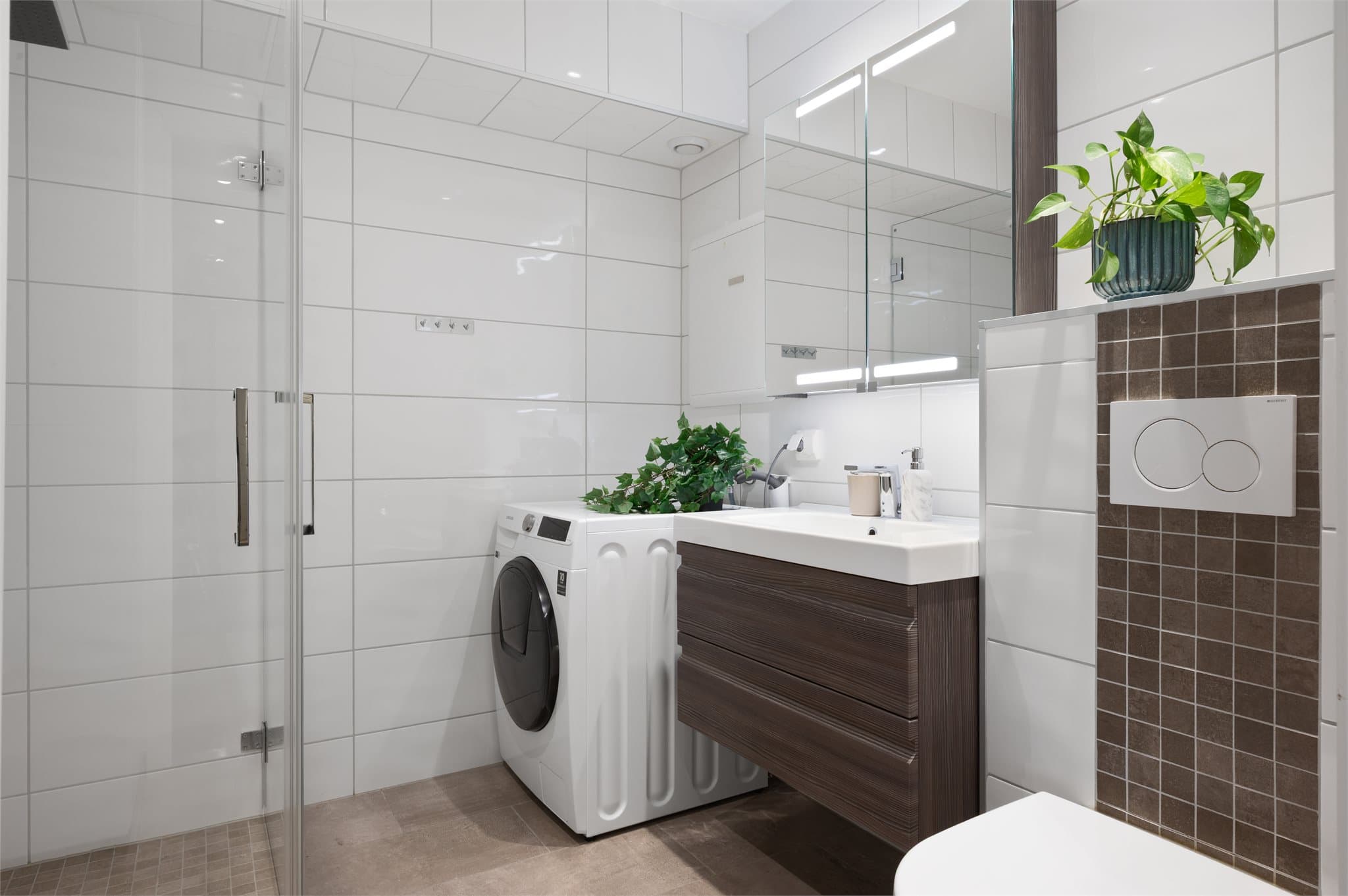 - Badet ble oppgradert i 2016 og holder en flott standard -