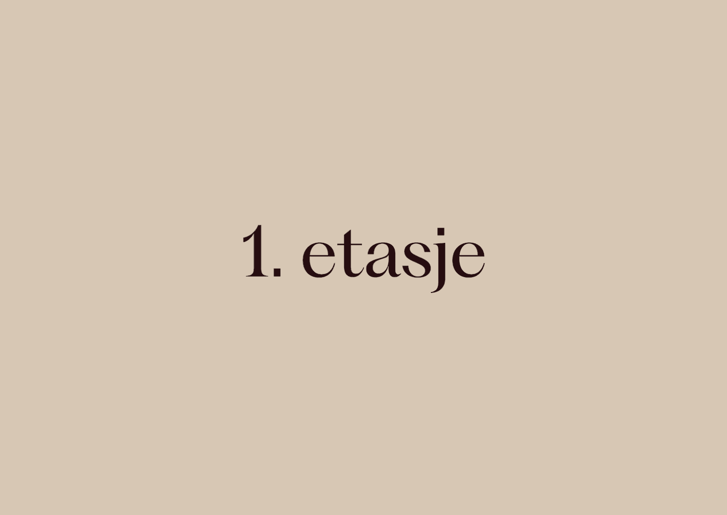 1. etasje
