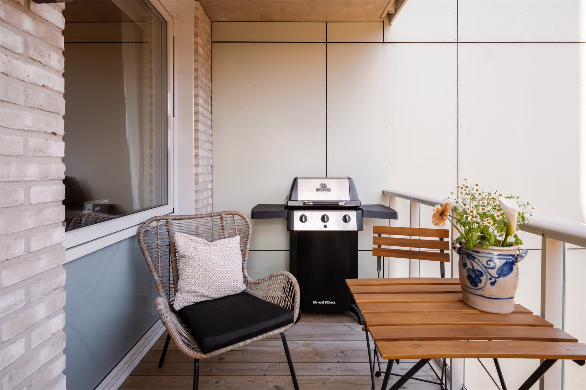 En perfekt plass for morgenkaffen.