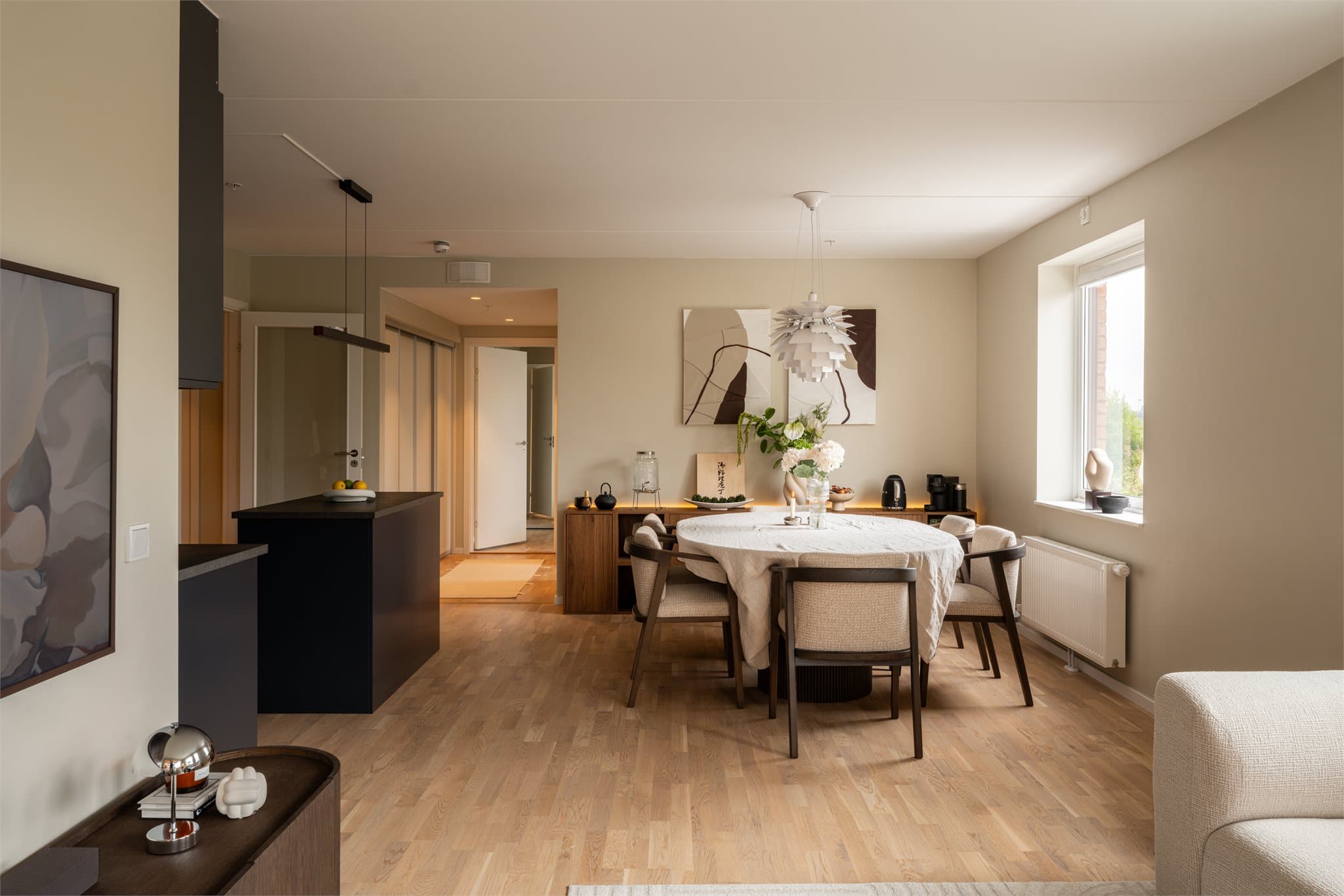 Planløsningen er helt optimal med naturlig soneinndeling.