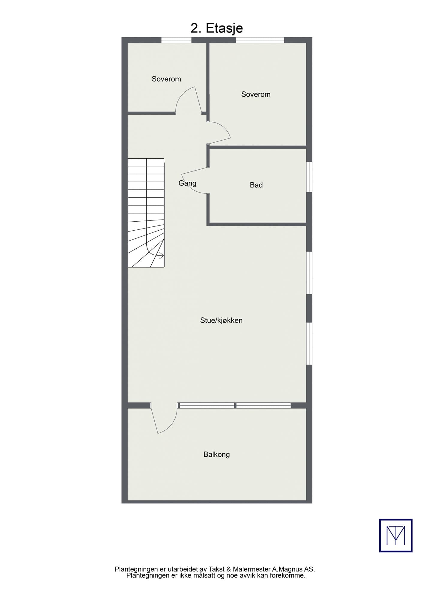 Plantegning 2.etasje