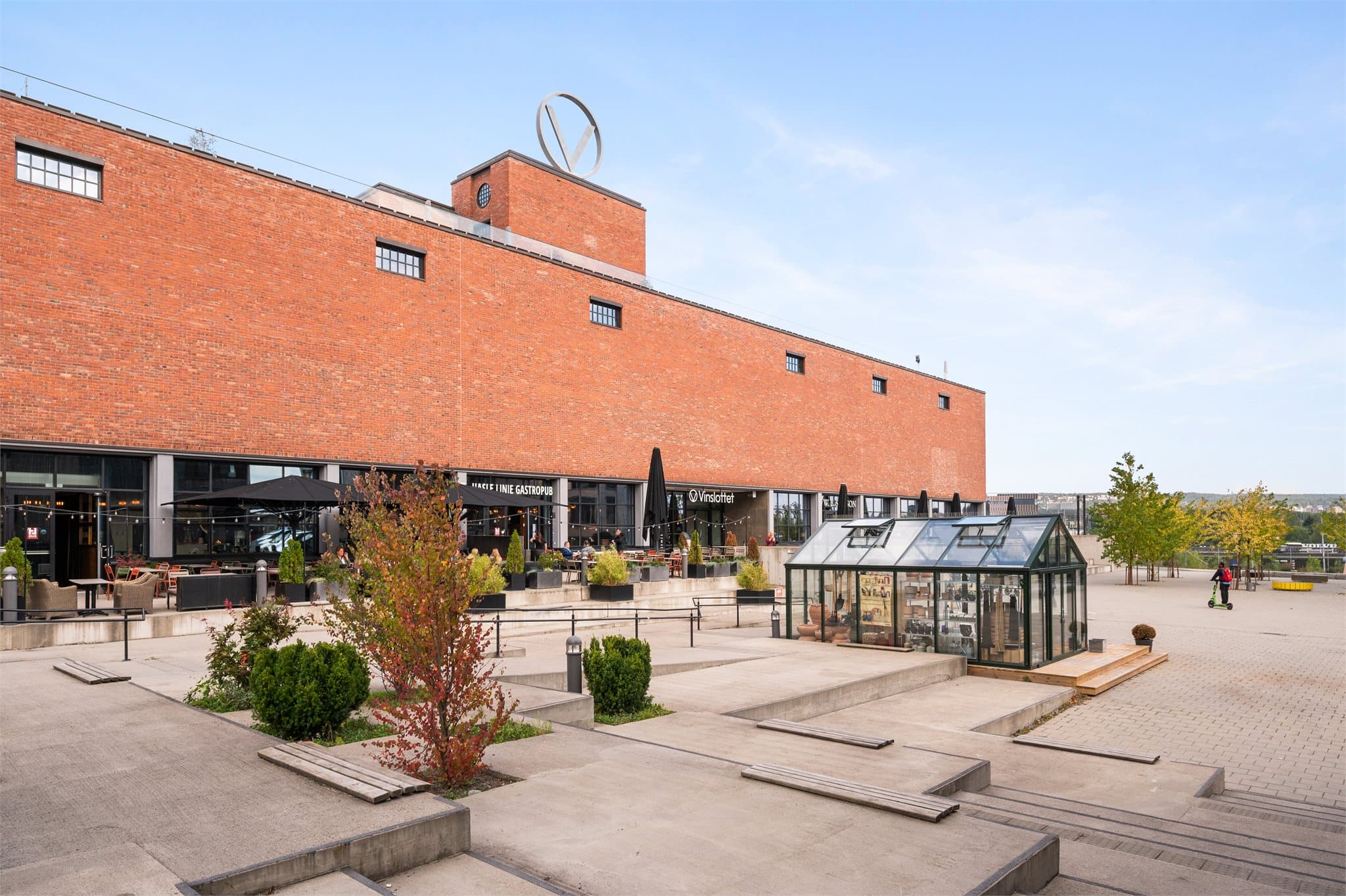 Vinslottet et ikonisk bygg og landemerke som tidligere huset Vinmonopolets tapperi.