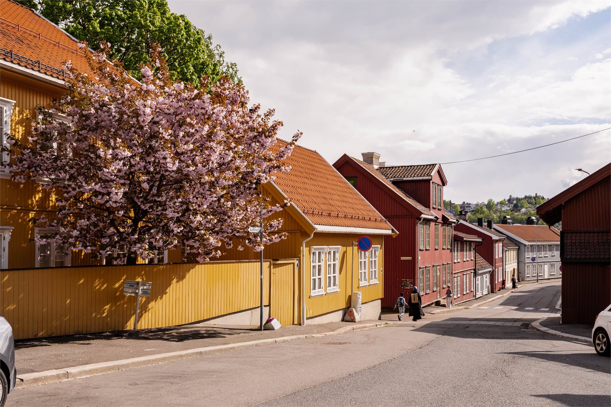 De rolige gatene på Kampen gir en følelse av å bo i en liten landsby i byen.