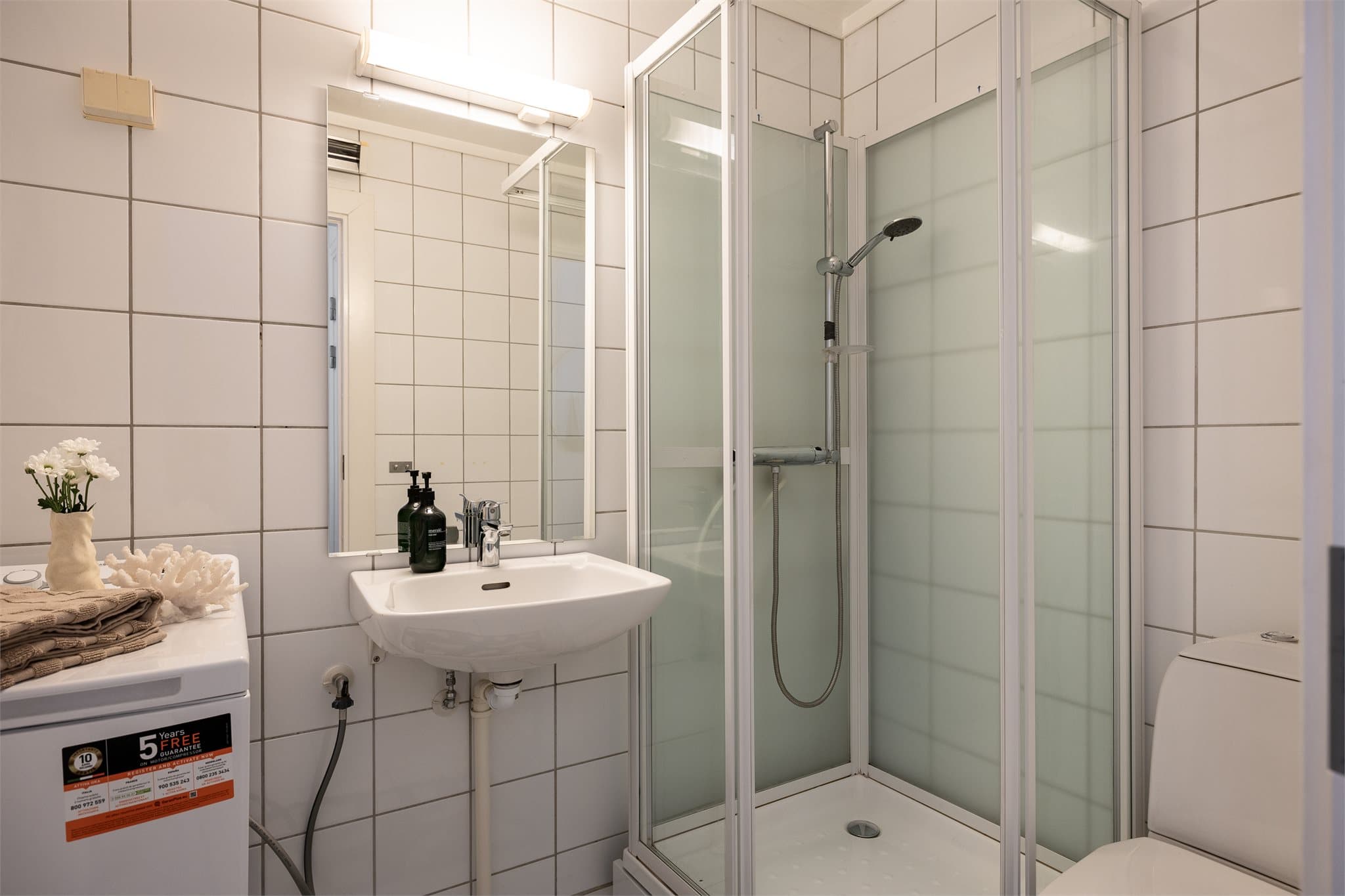 Baderommet har fått TG3 med anbefalninger av takstmann om at det bør renoveres.